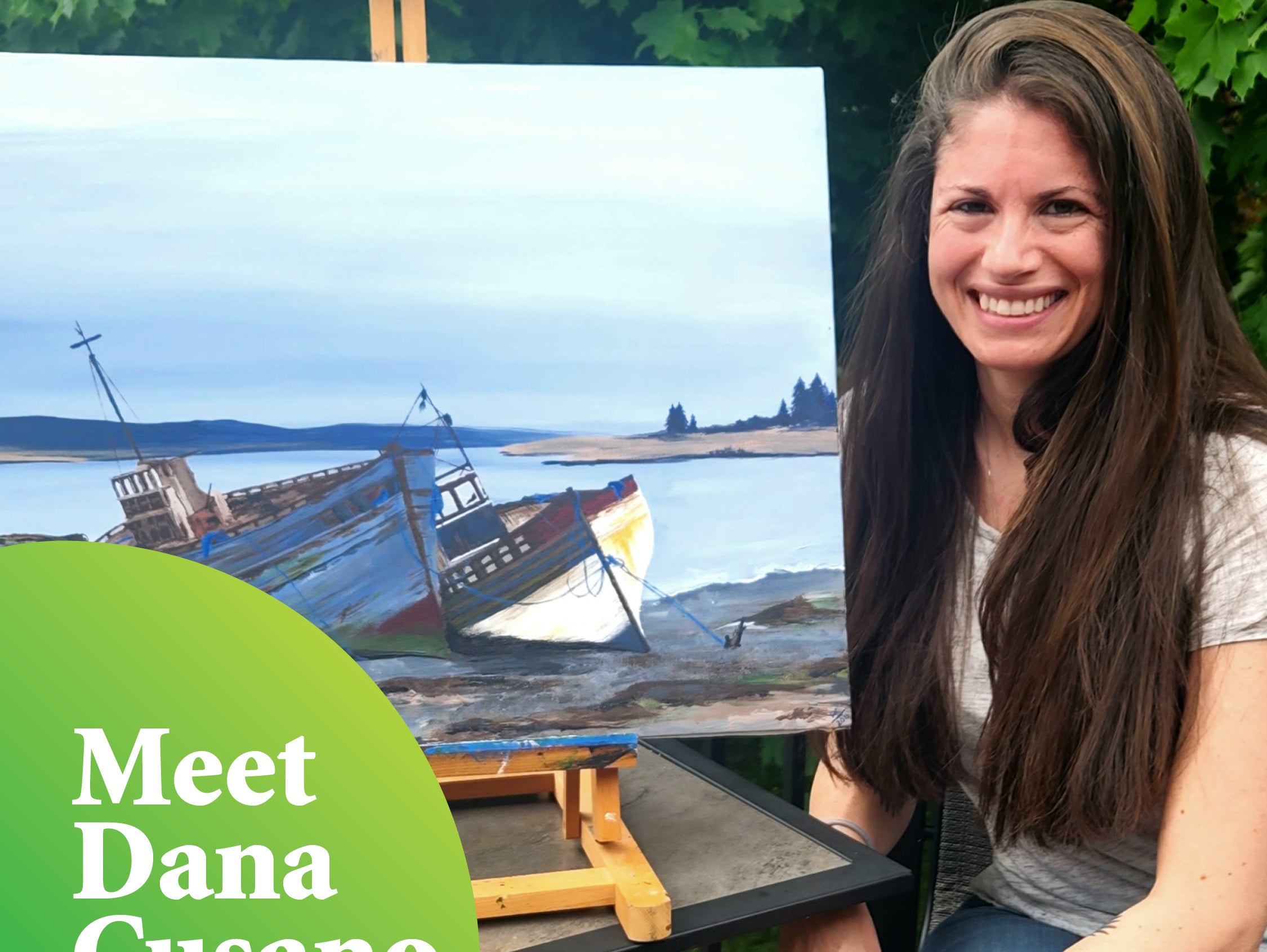 This is artist, Dana Cusano.