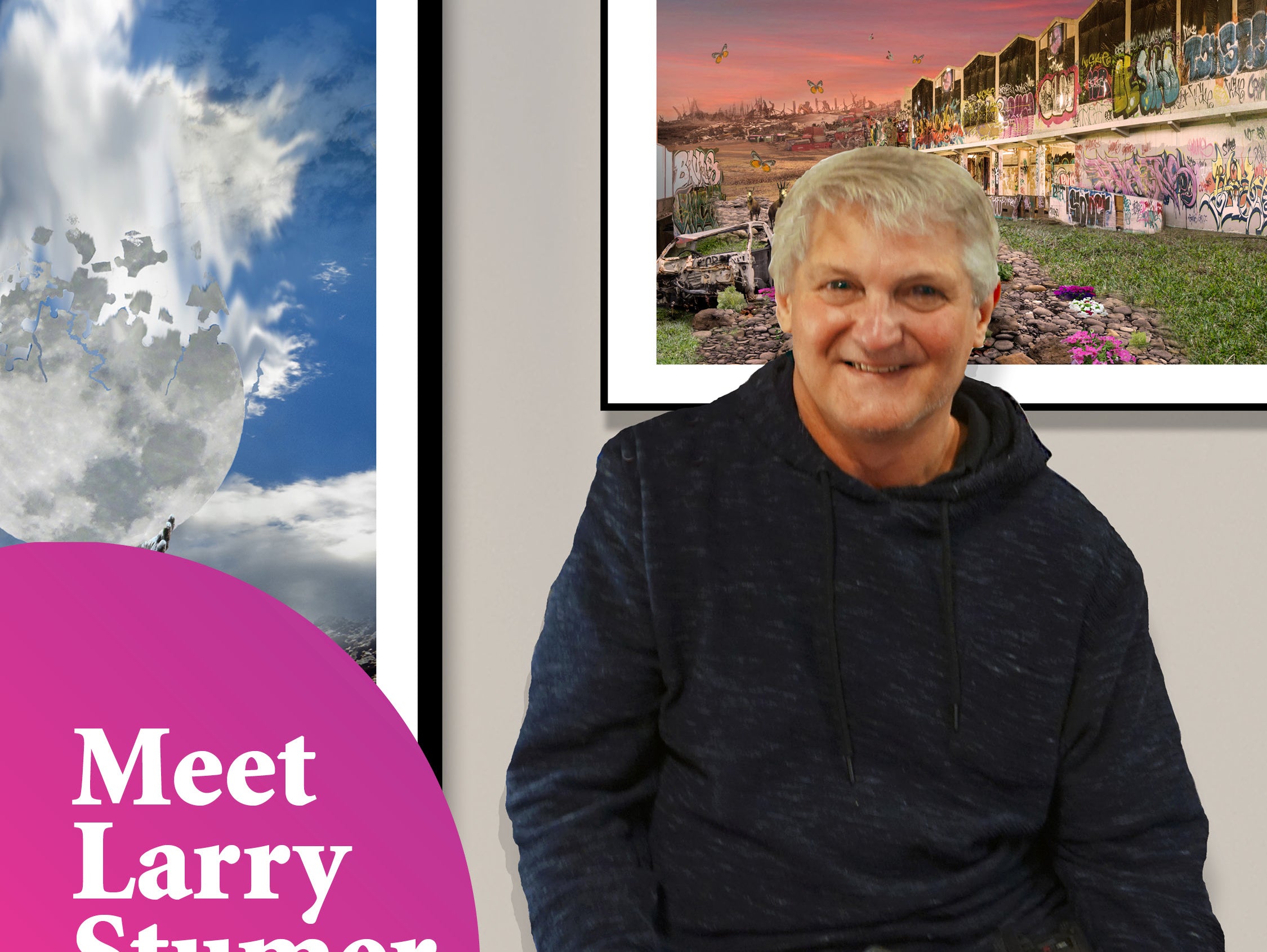 This is artist, Larry Stumer.