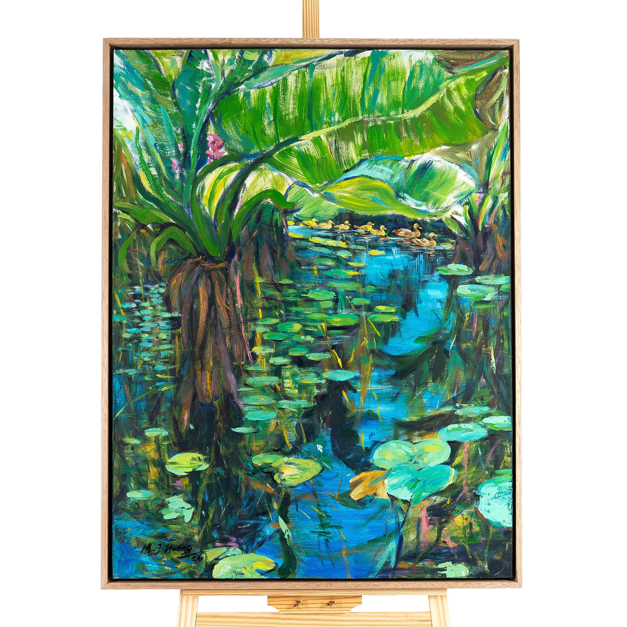 Lotus Pond by Johnny Huang