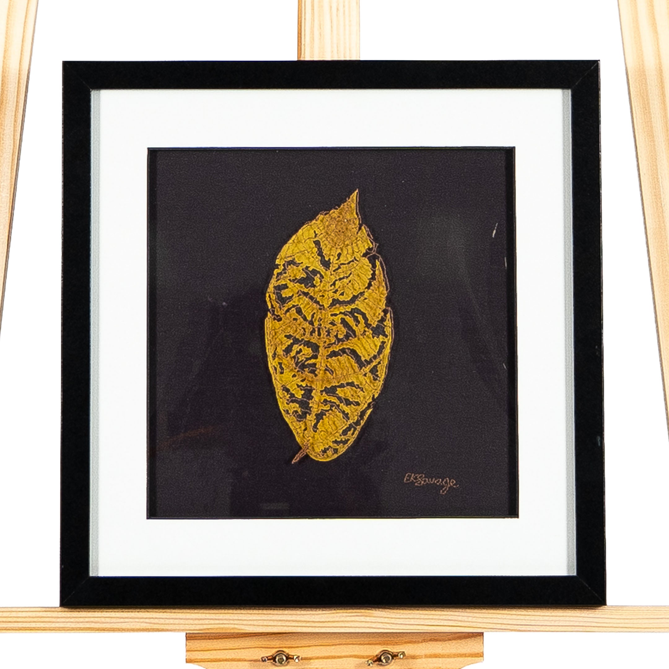 Ice Cream Bean Leaf by Kate Savage
