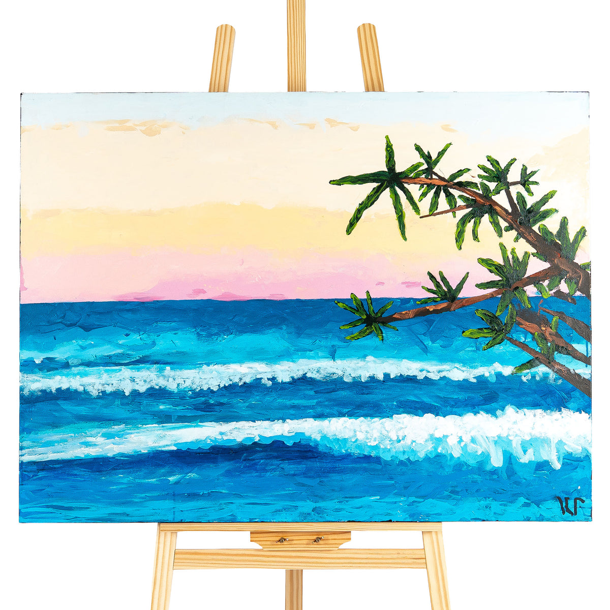 Ocean Palms by Katie Rogers