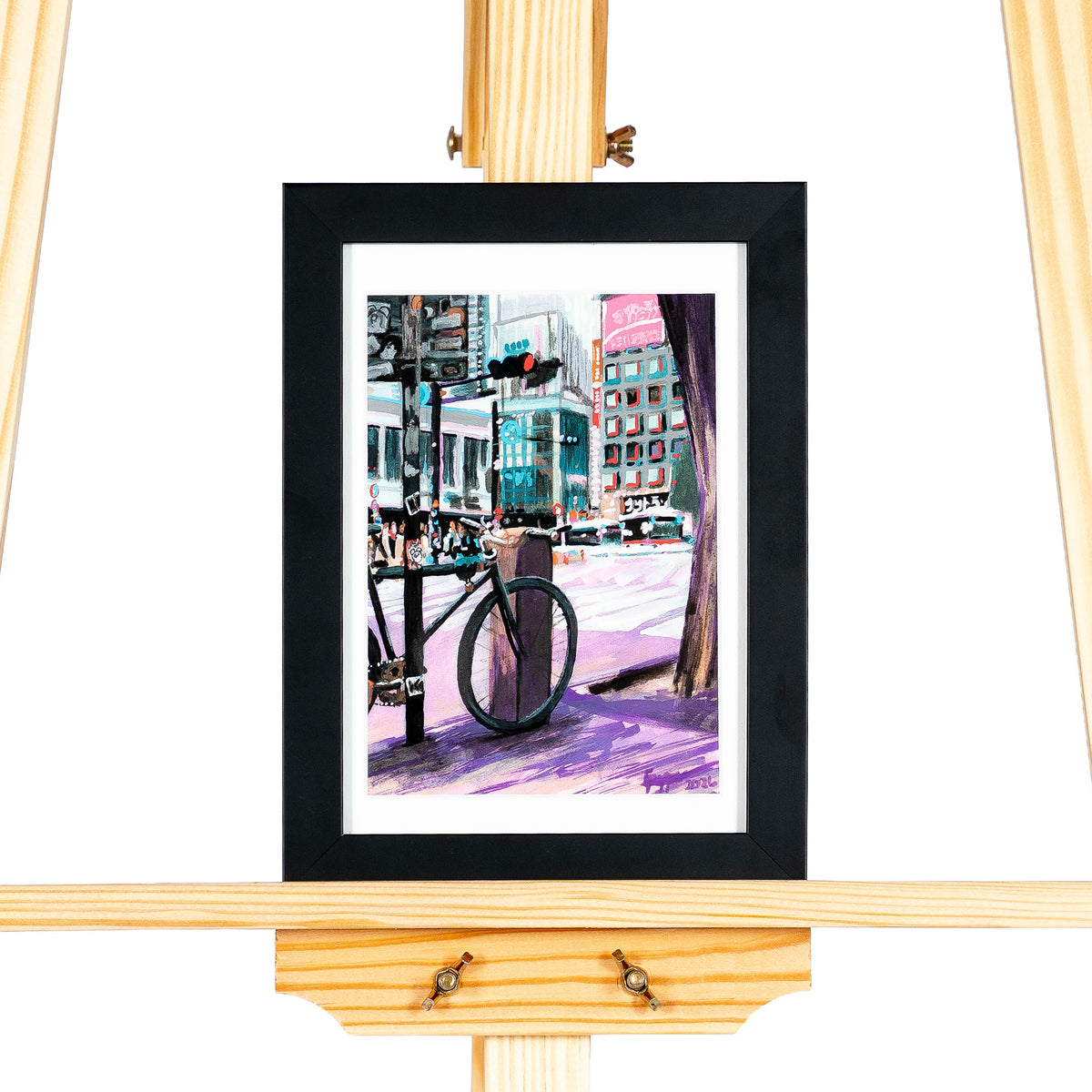 Shibuya Bicycle by Liz Pepper | Colour of October