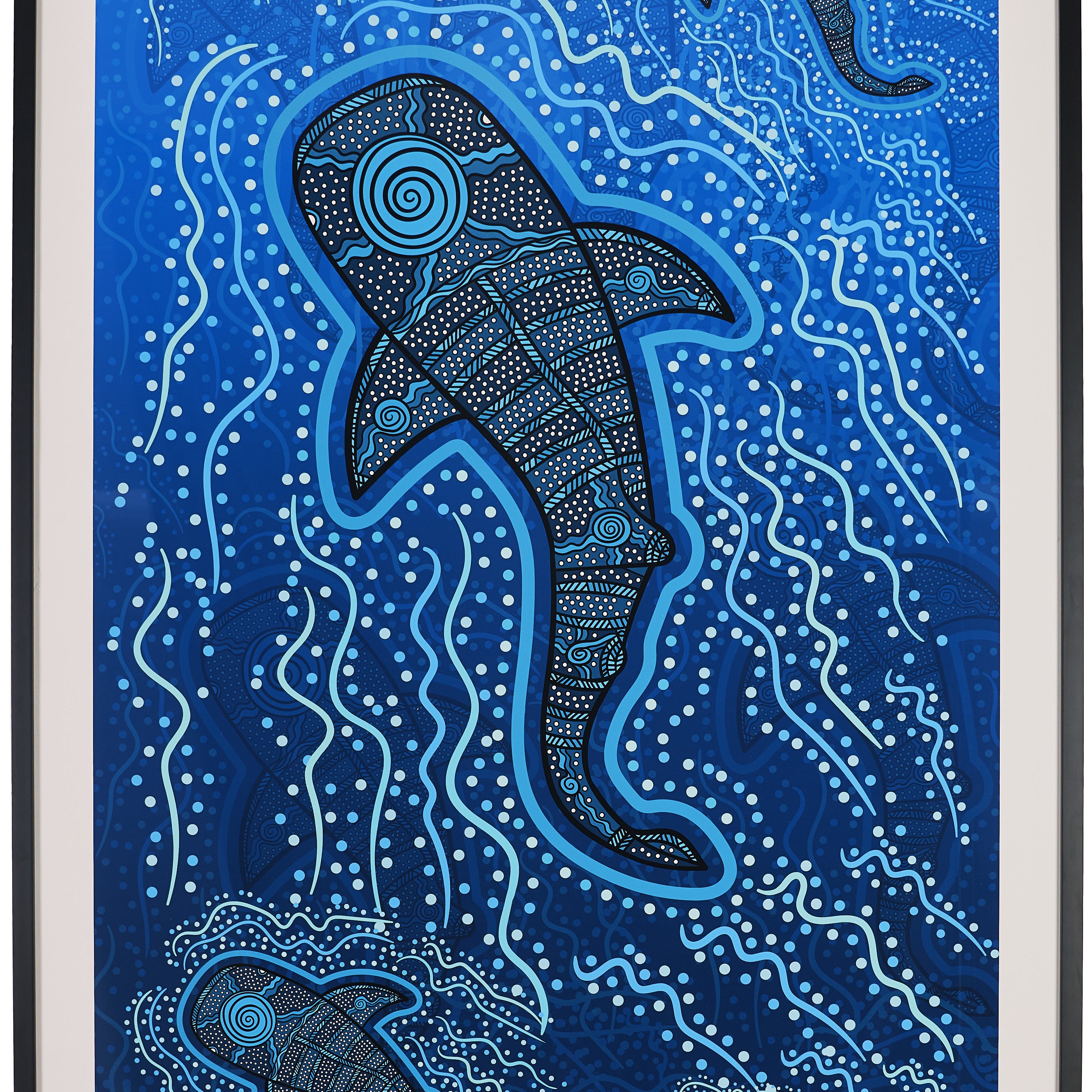 Wuy'mirri' Yur Bulanyji’ Whale Shark Dreaming by John Smith Gumbula