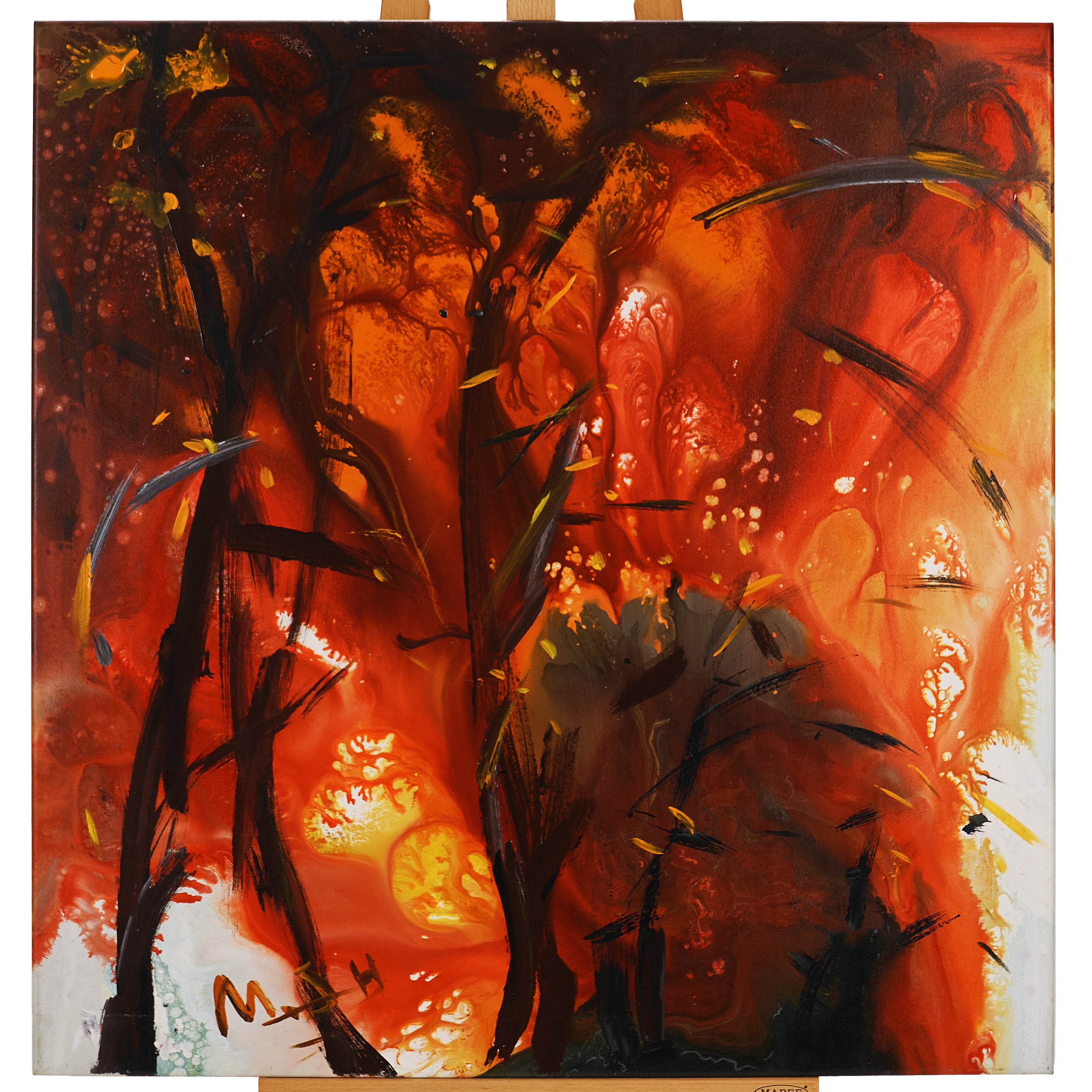 90cm x 93cm by Johnny Huang