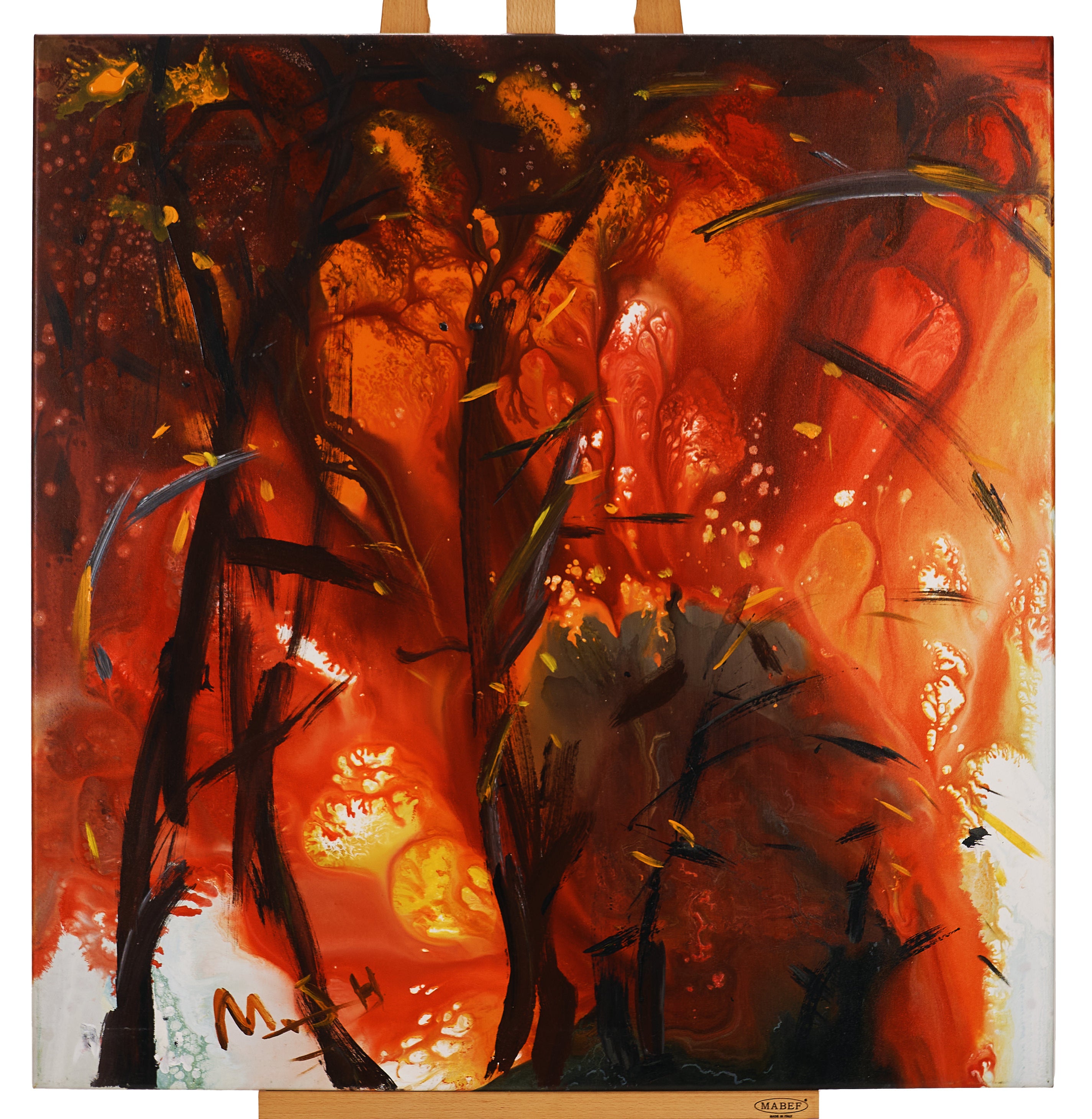 90cm x 93cm by Johnny Huang