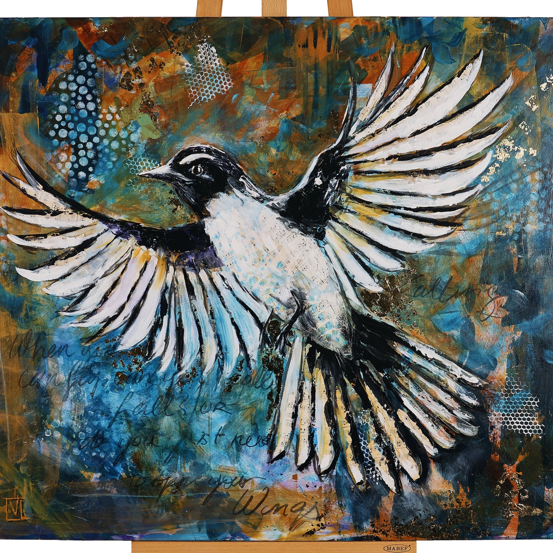 101cm x 91cm by Lucille van Ligten