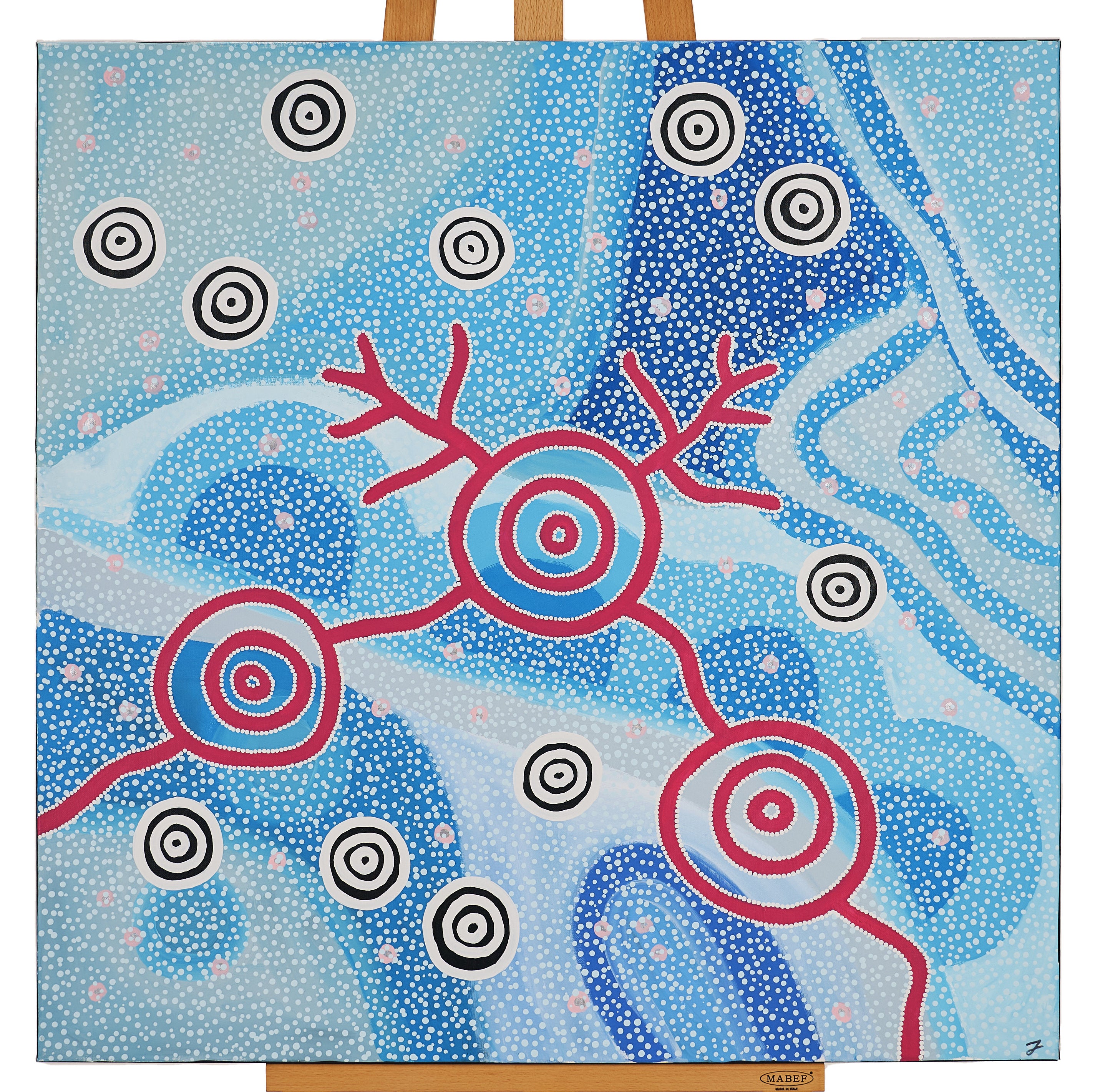 90cm x 90cm by Jacob Sarra