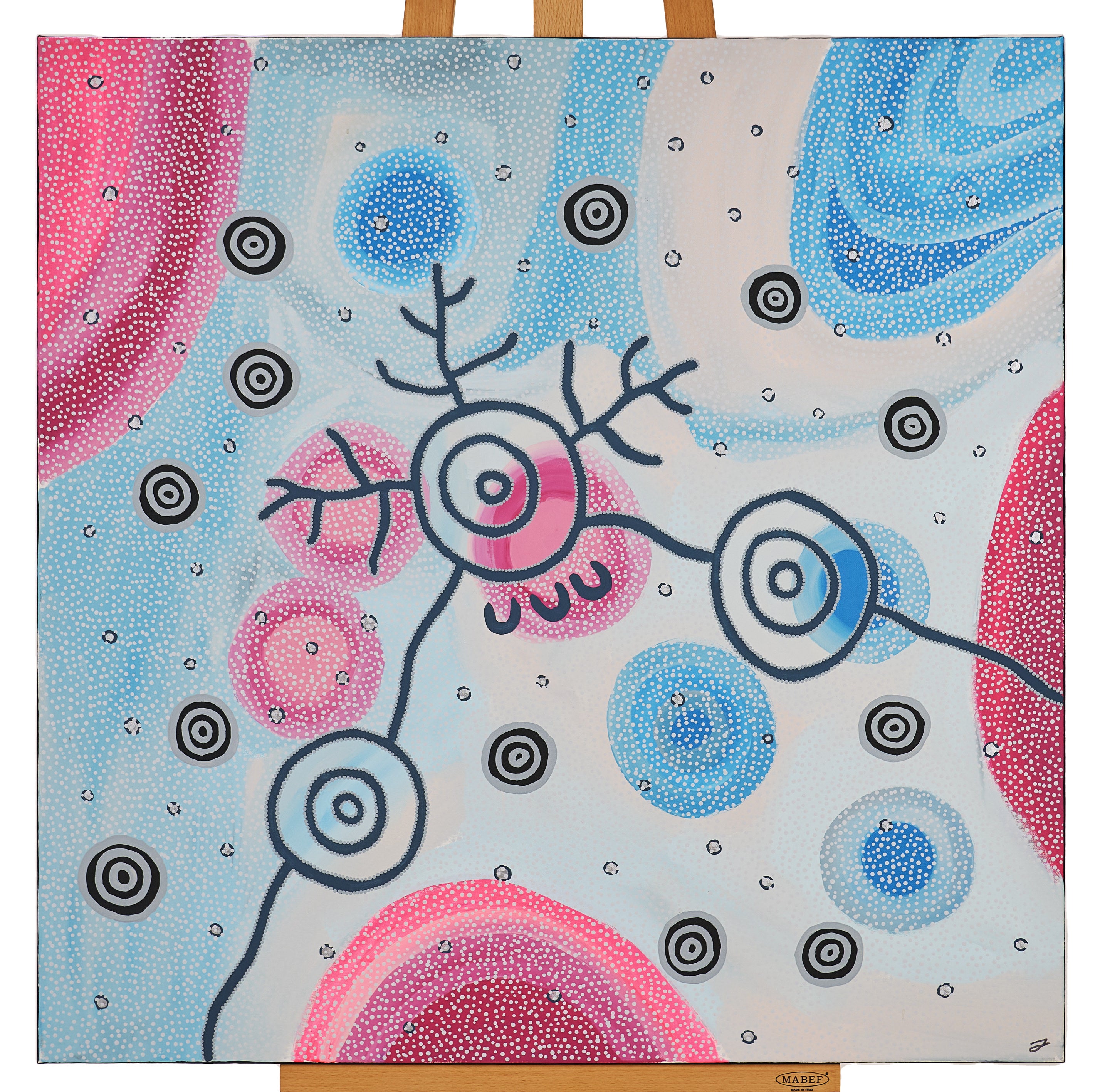 90cm x 90cm by Jacob Sarra