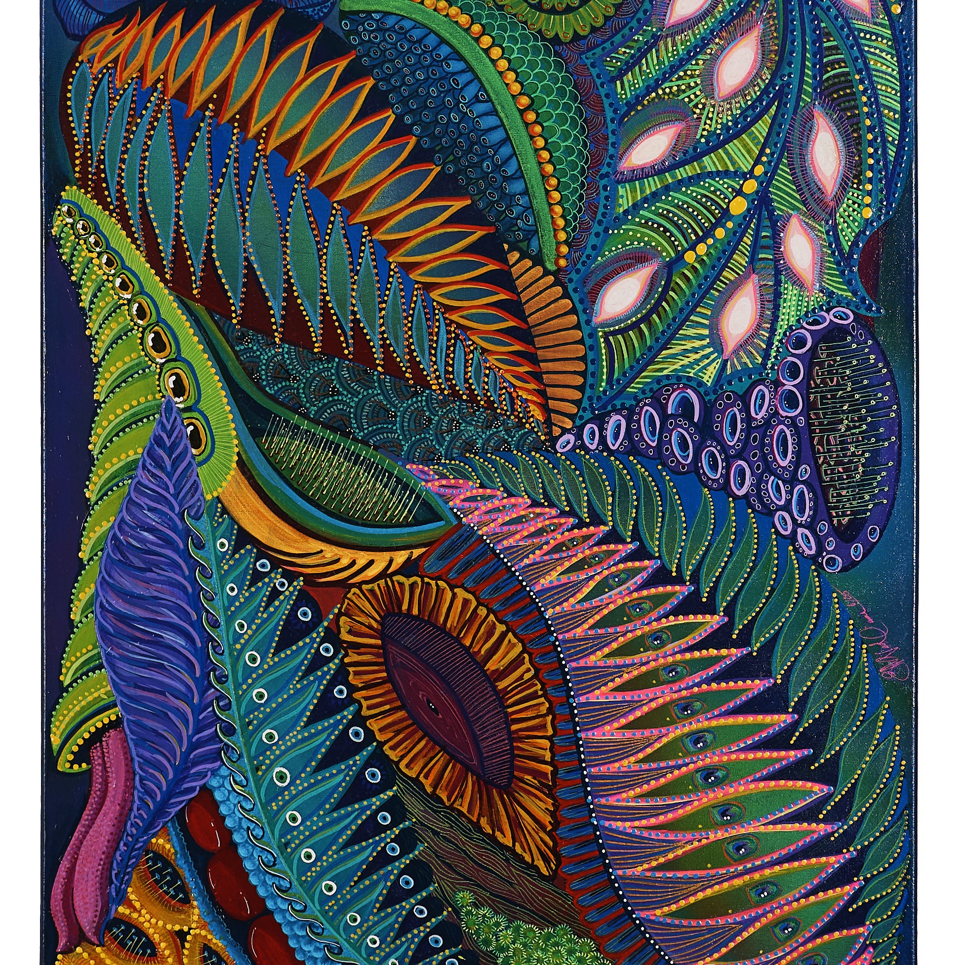 60cm x 90cm by Jacqie Van Damme