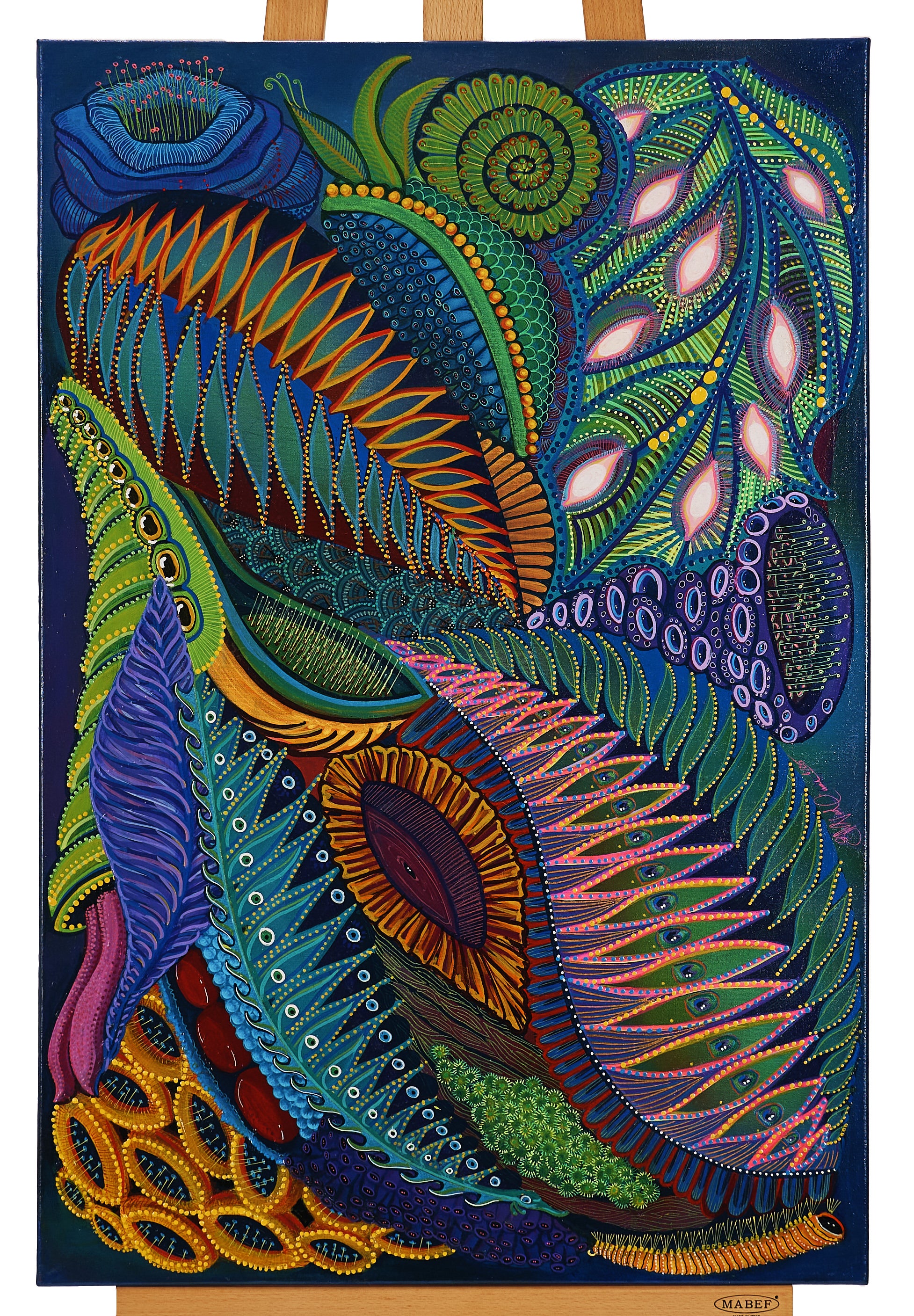 60cm x 90cm by Jacqie Van Damme