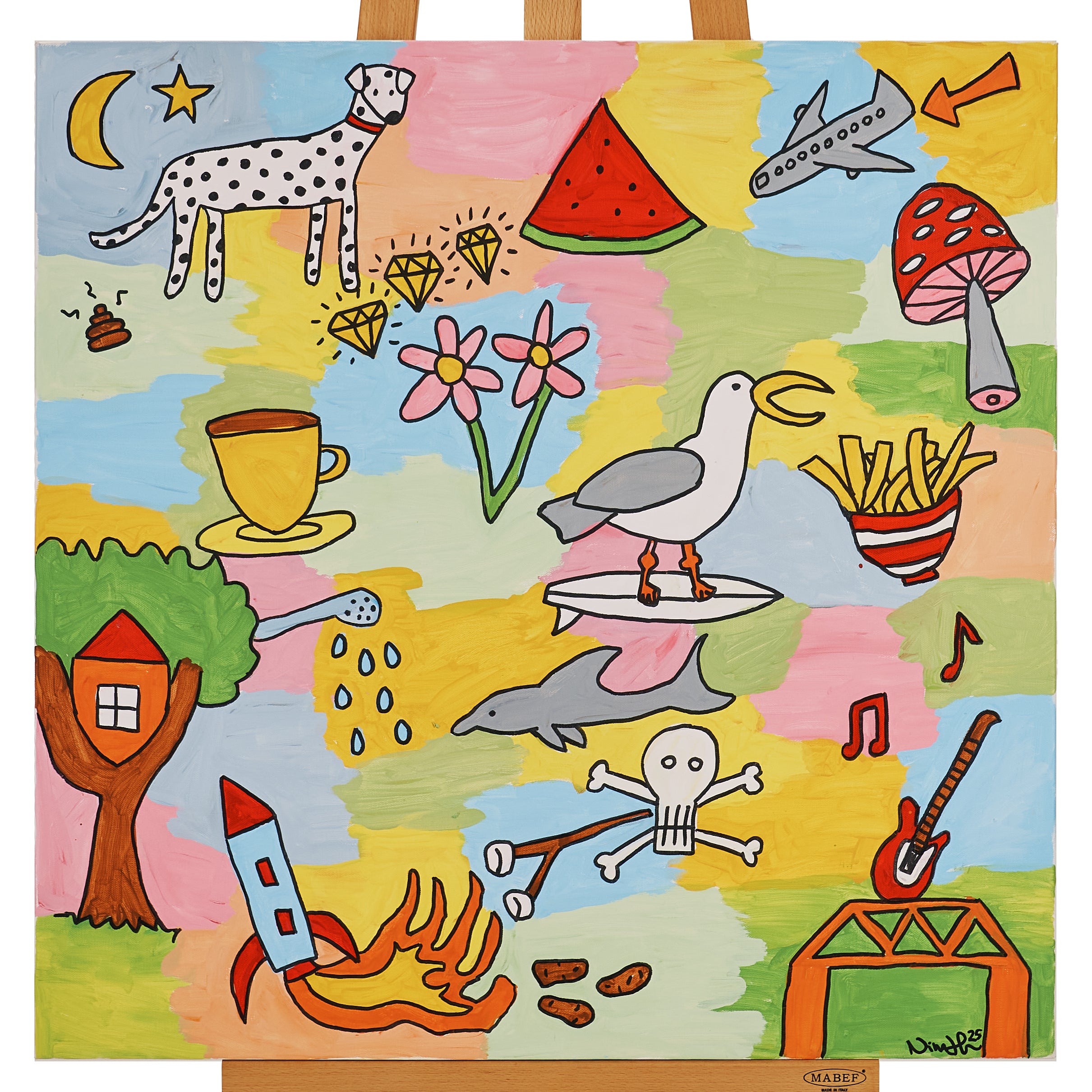 76cm x 76cm by Nina Hurr