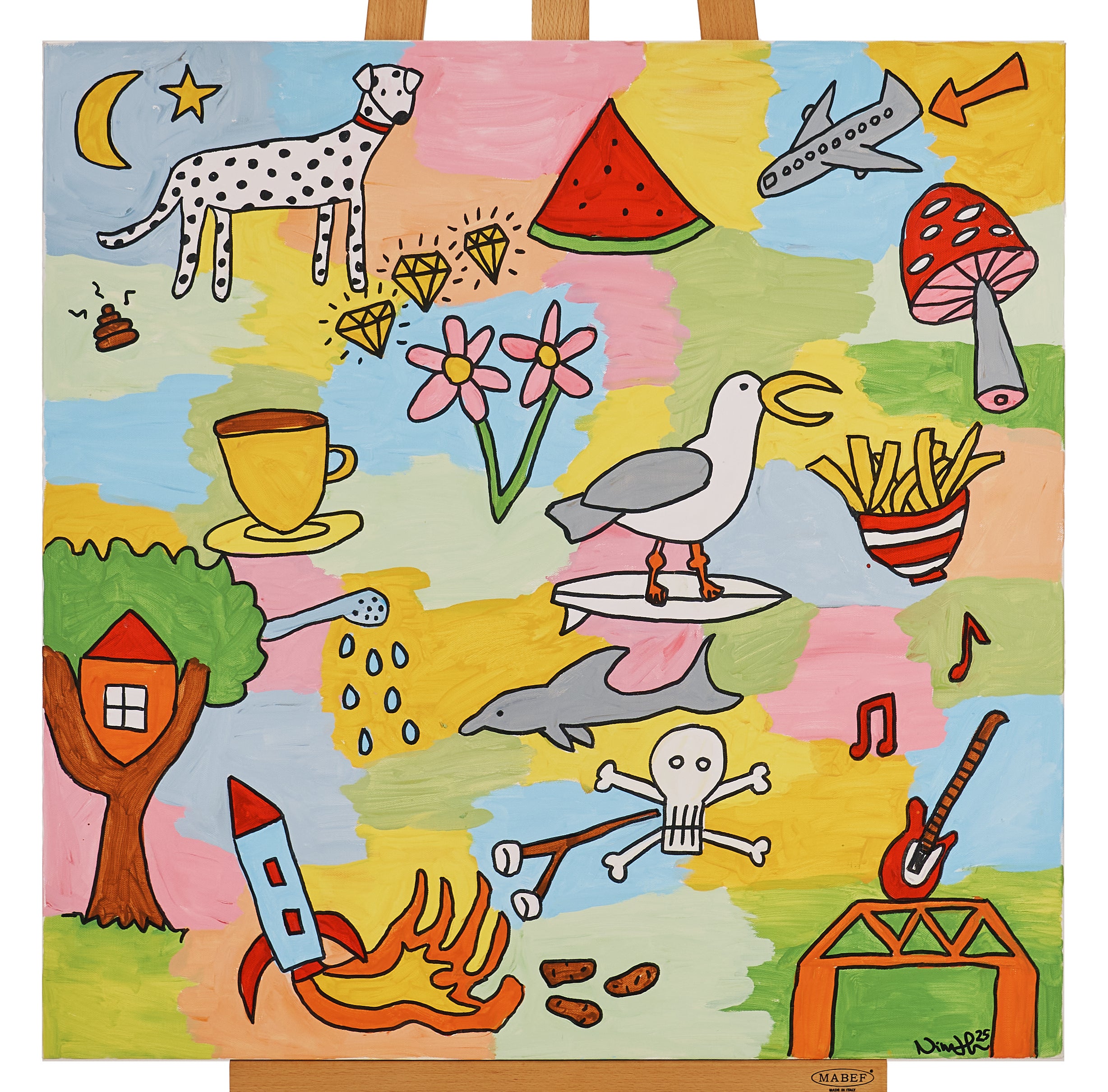 76cm x 76cm by Nina Hurr