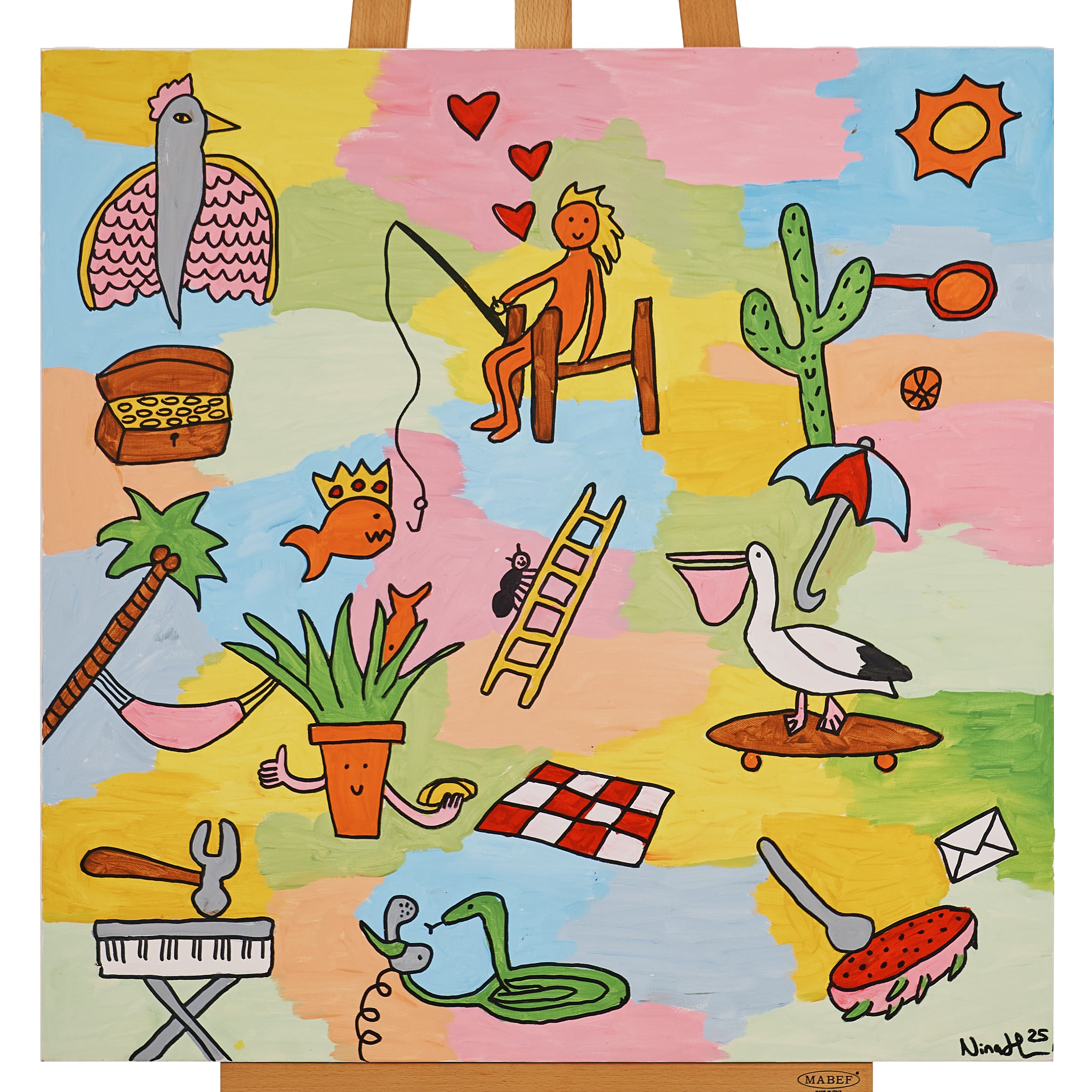 76cm x 76cm  by Nina Hurr