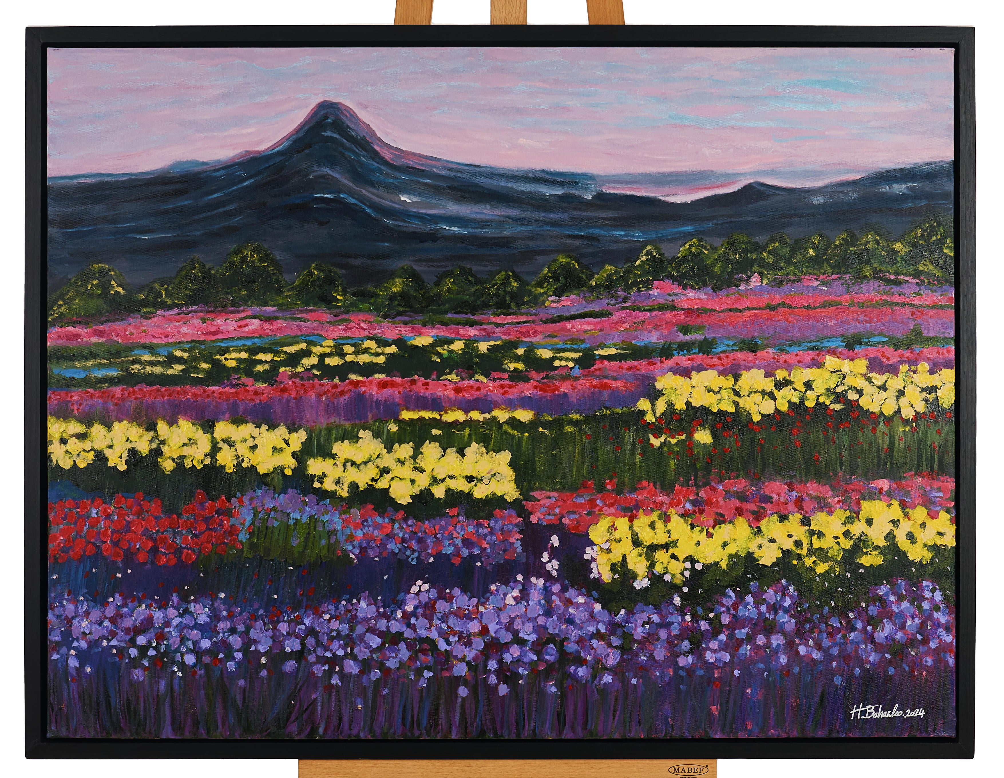 107cm x 81cm by Hamideh Baharloo