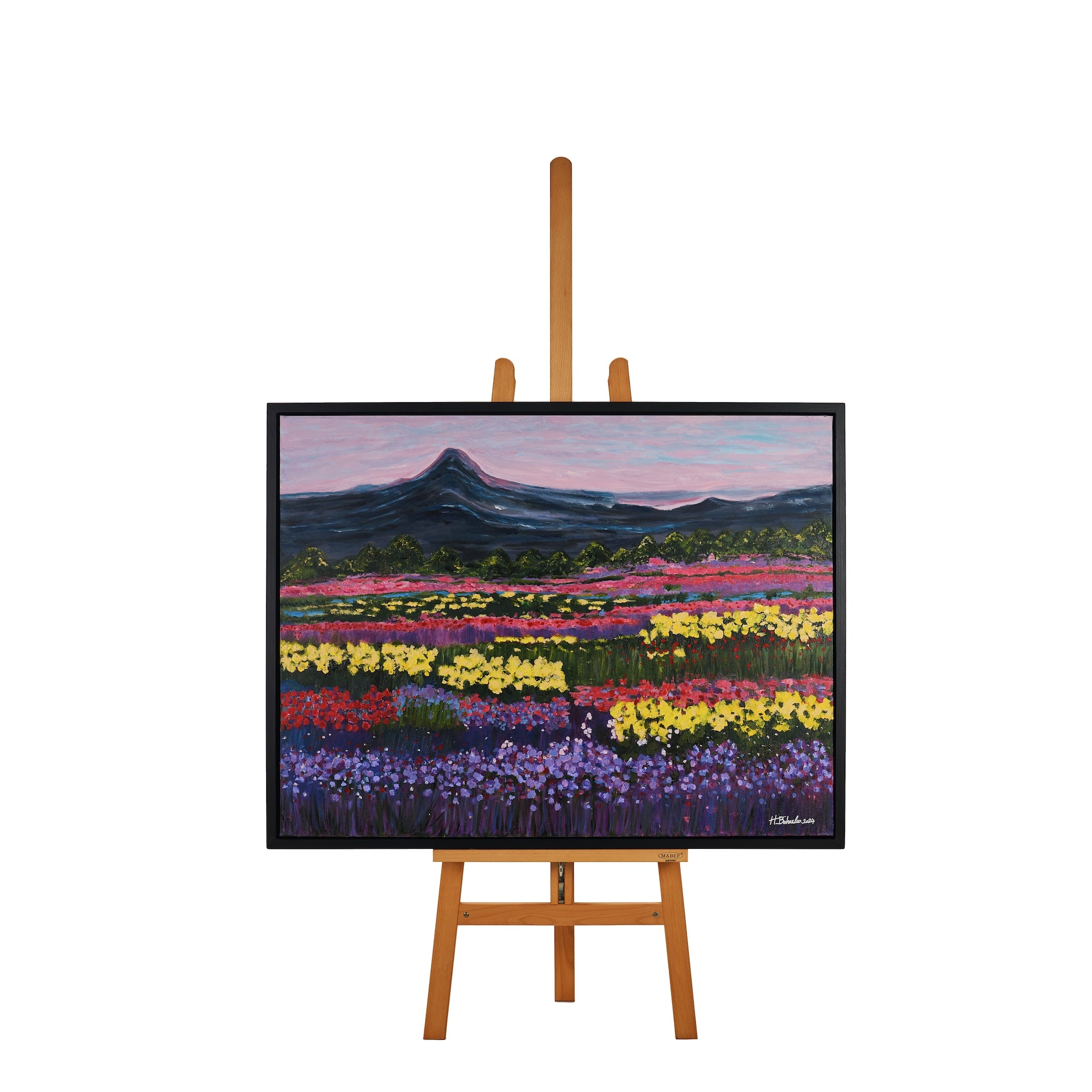 A Purple Afternoon by Hamideh Baharloo