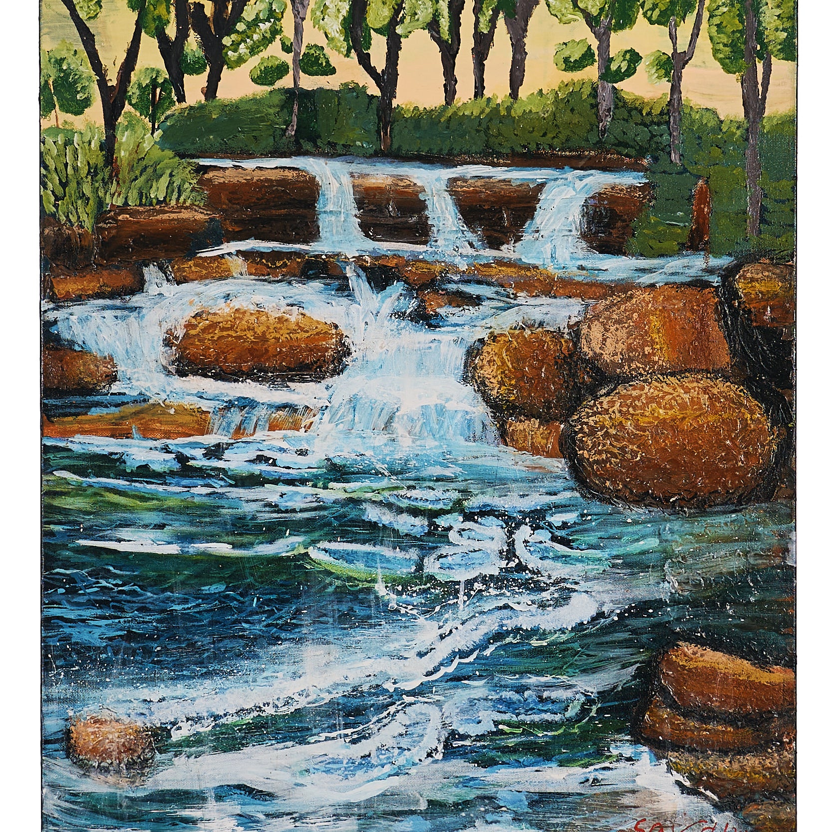 51cm x 61cm by Sara Degen