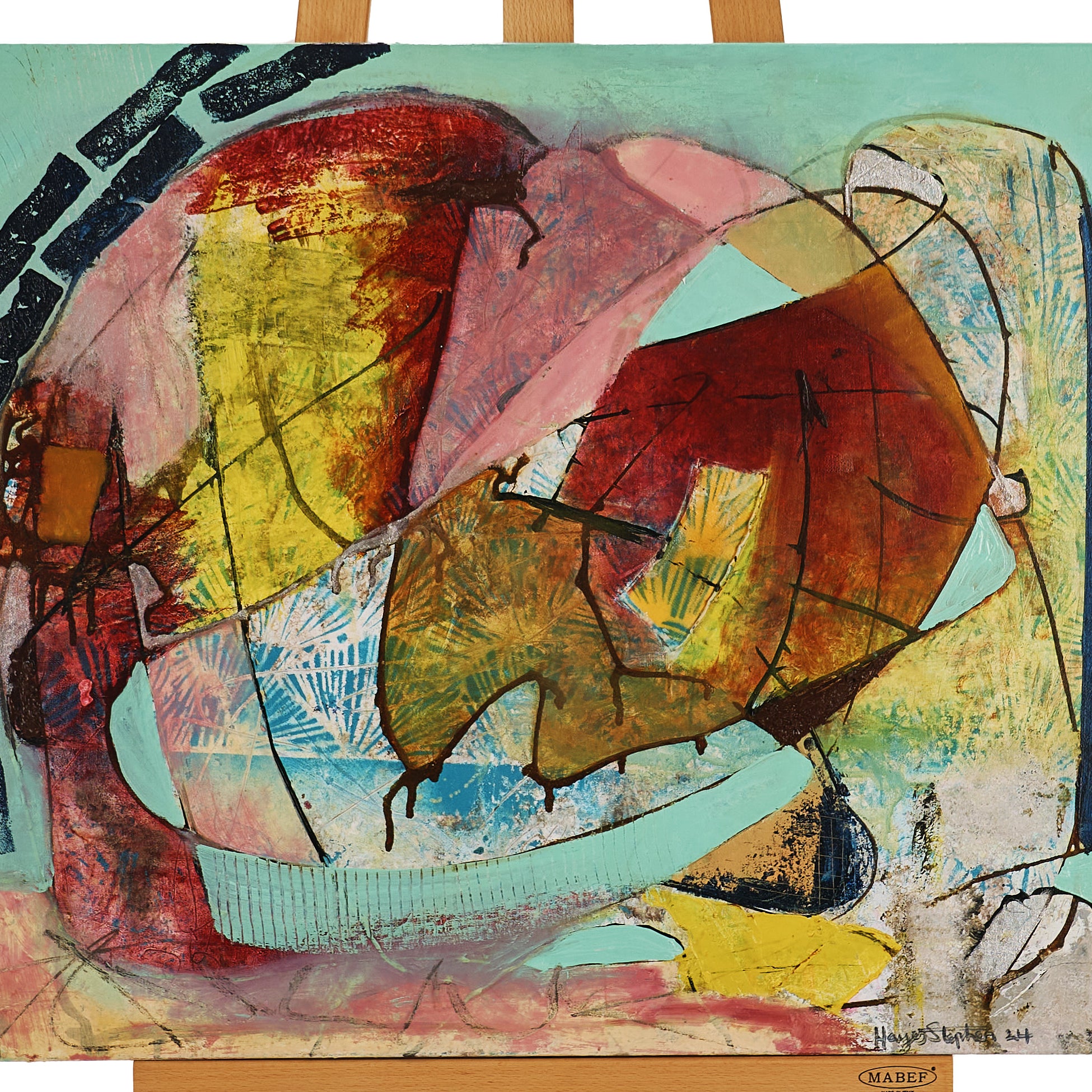 76cm x 61cm by Hayes Stephen