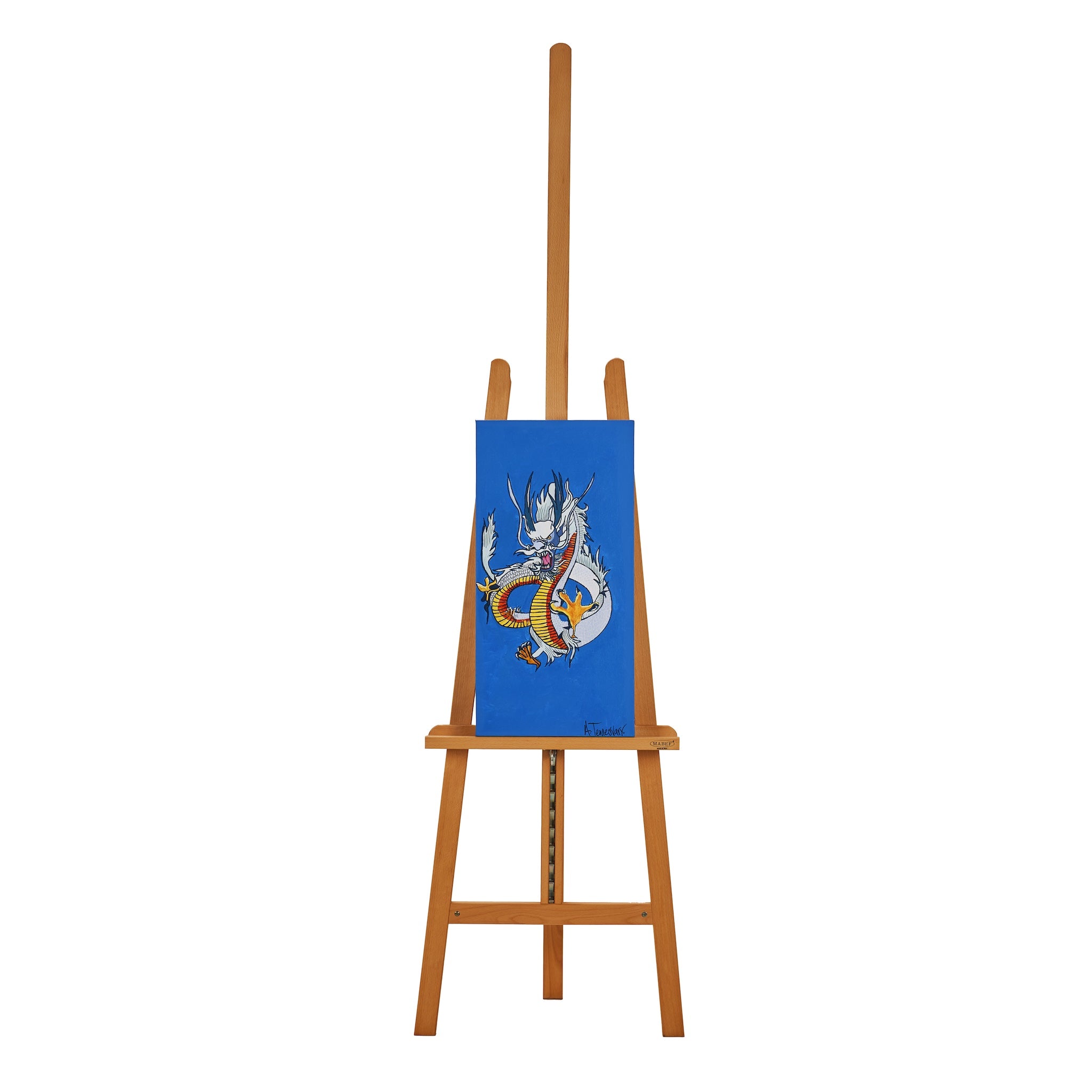 The Descending Oriental Dragon by Alex Temesuary