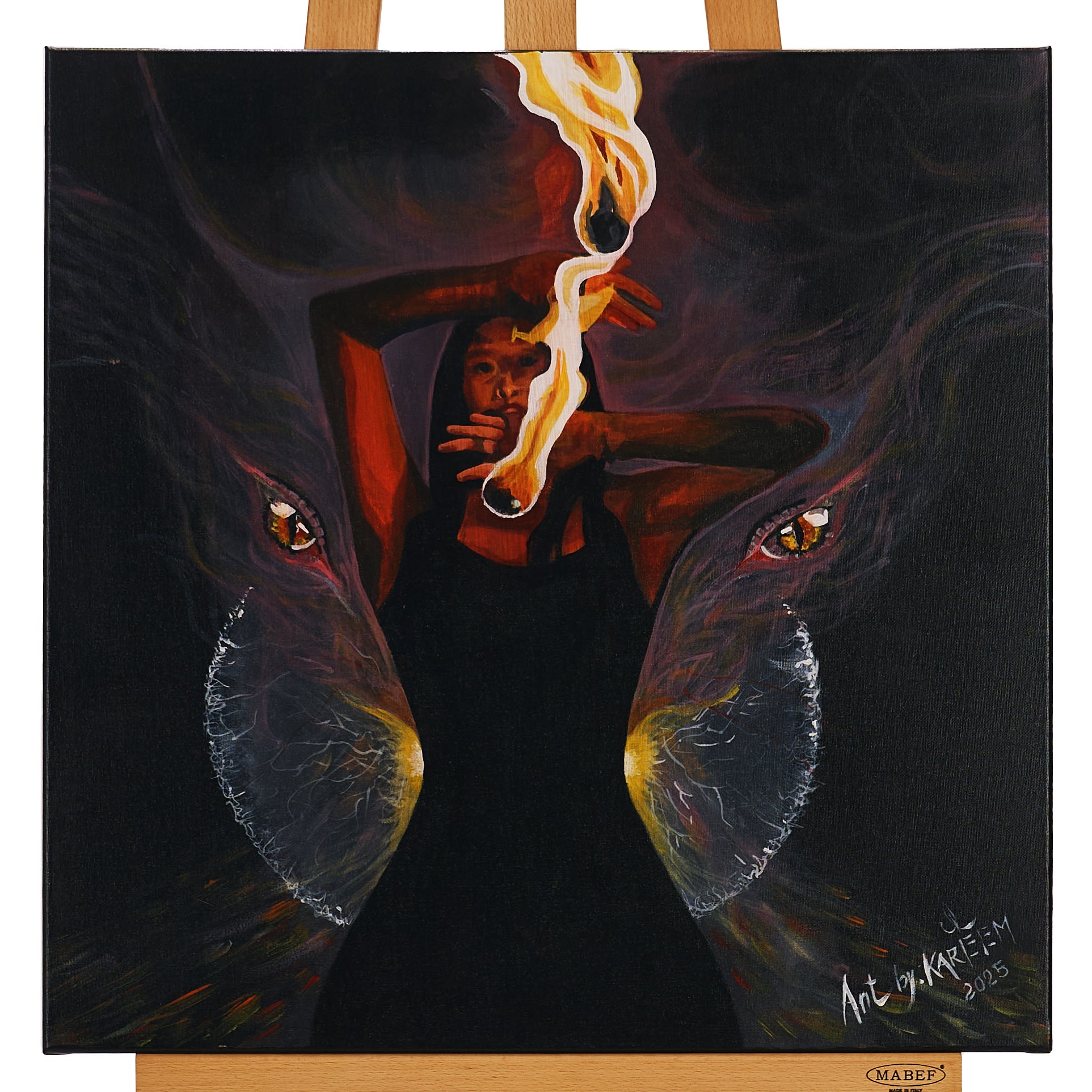 60cm x 60cm by Kareem C. Acdal