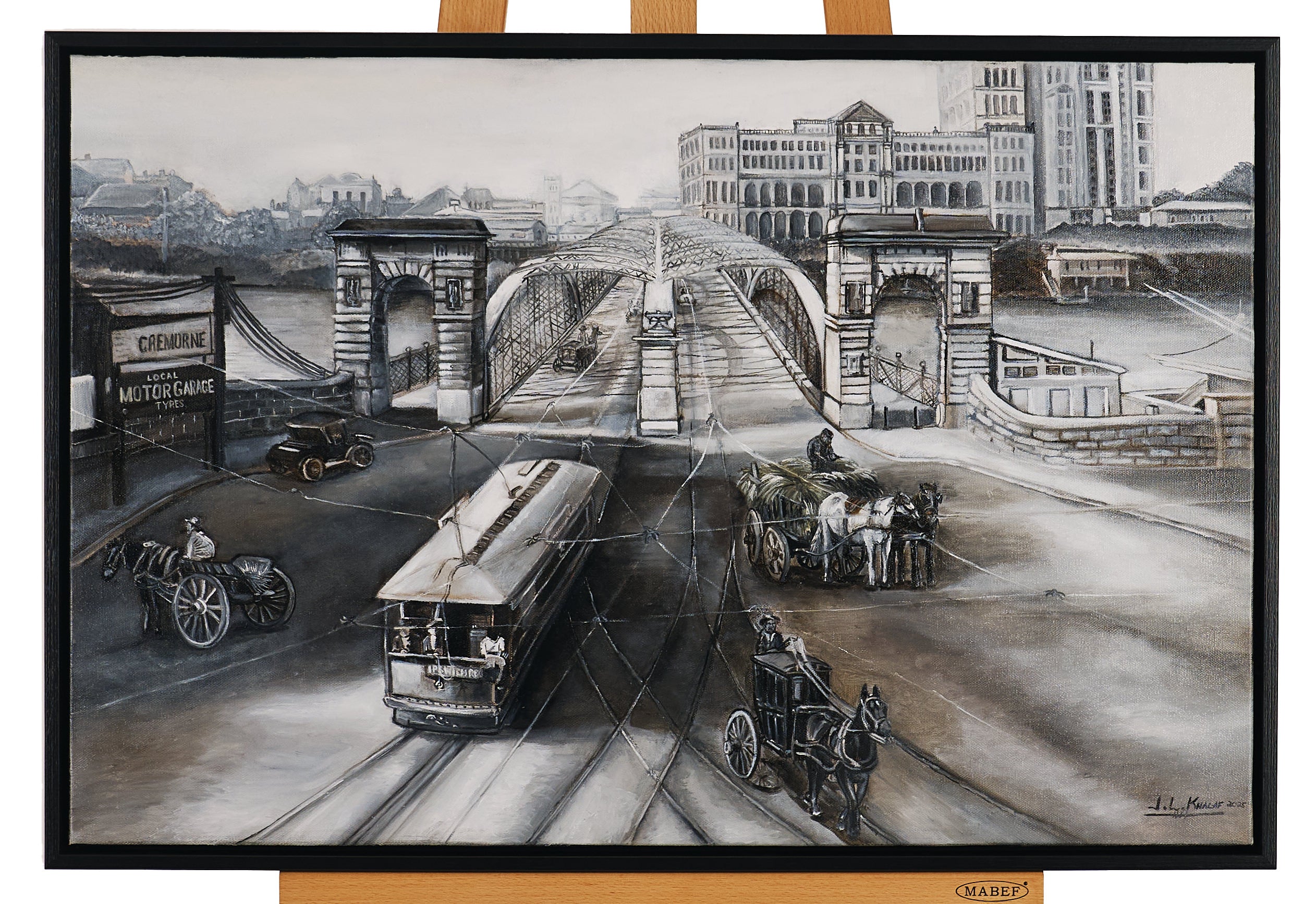 80cm x 55cm  by Jordan Khalaf