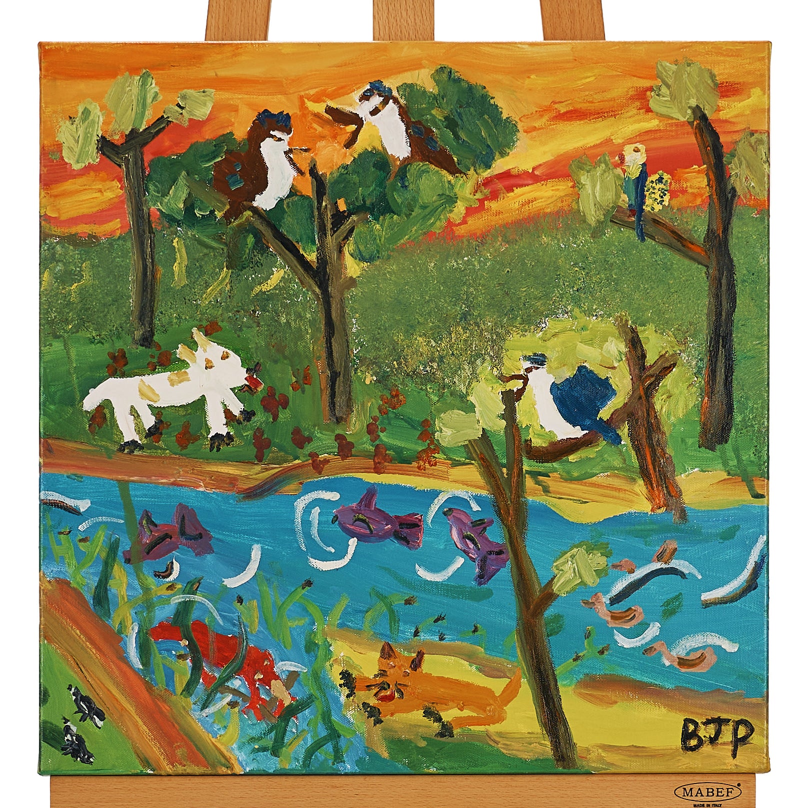 51cm x 51cm by Belinda J Peel