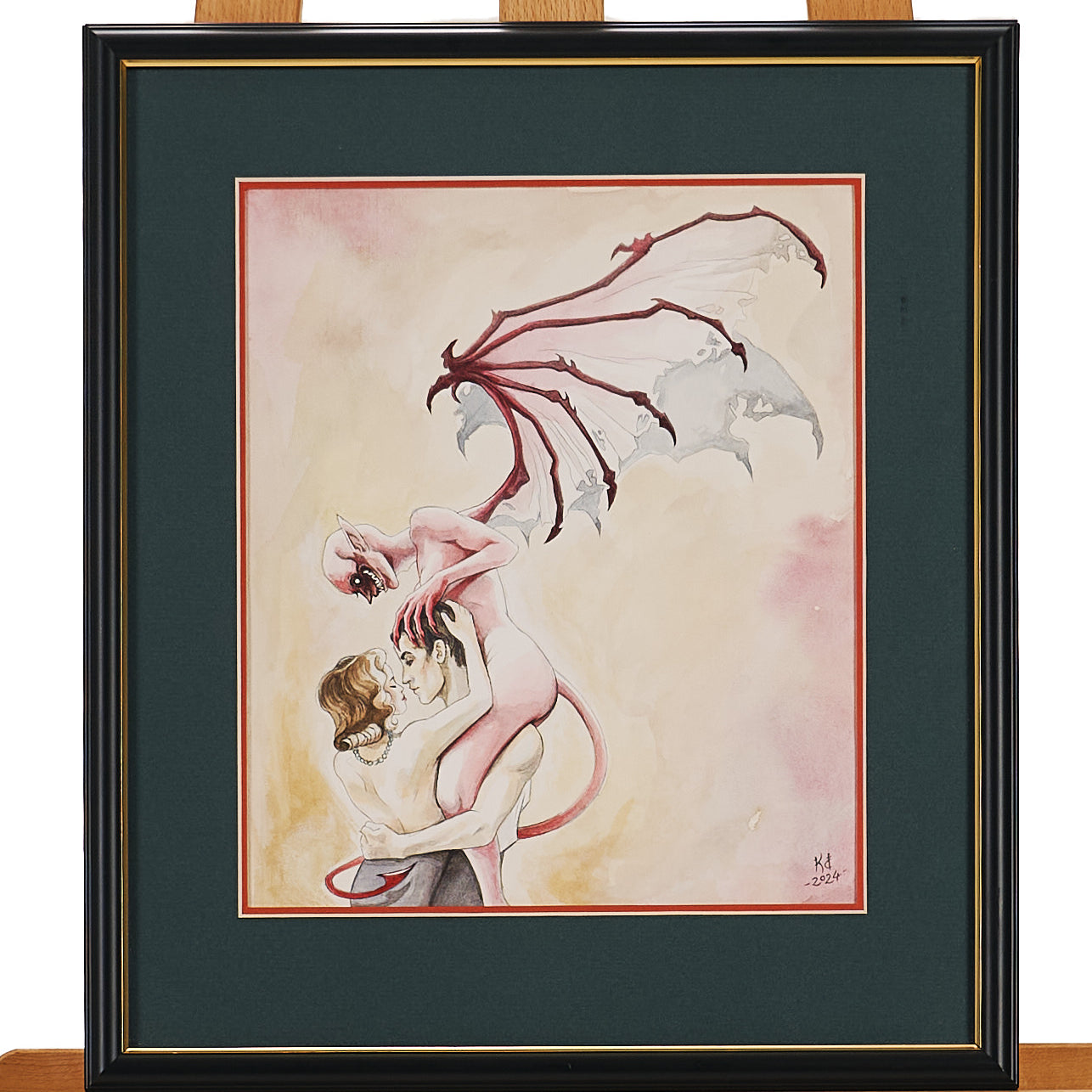 38cm x 44cm by Katana Dirk