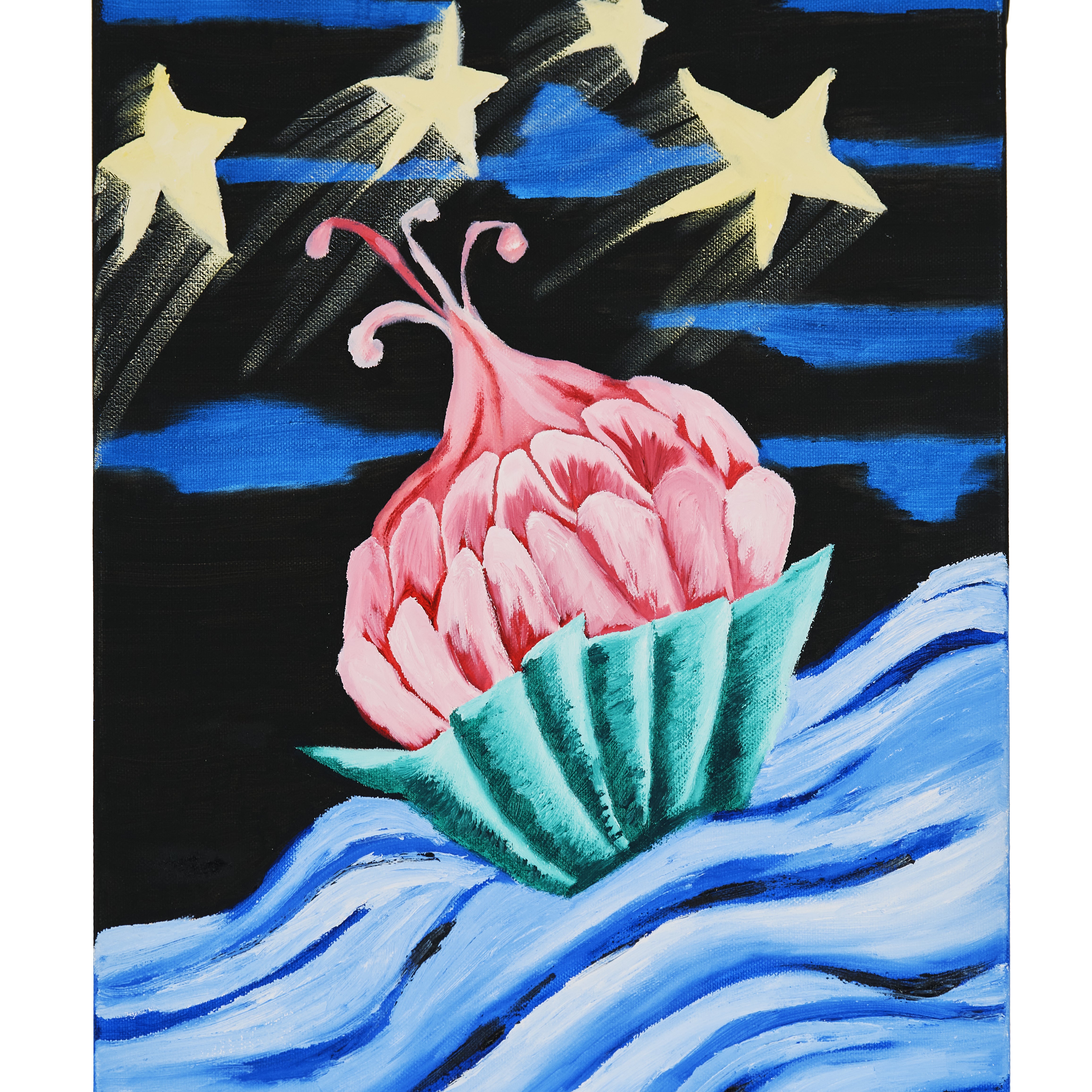 35cm x 45cm by Ezekiel Rivers