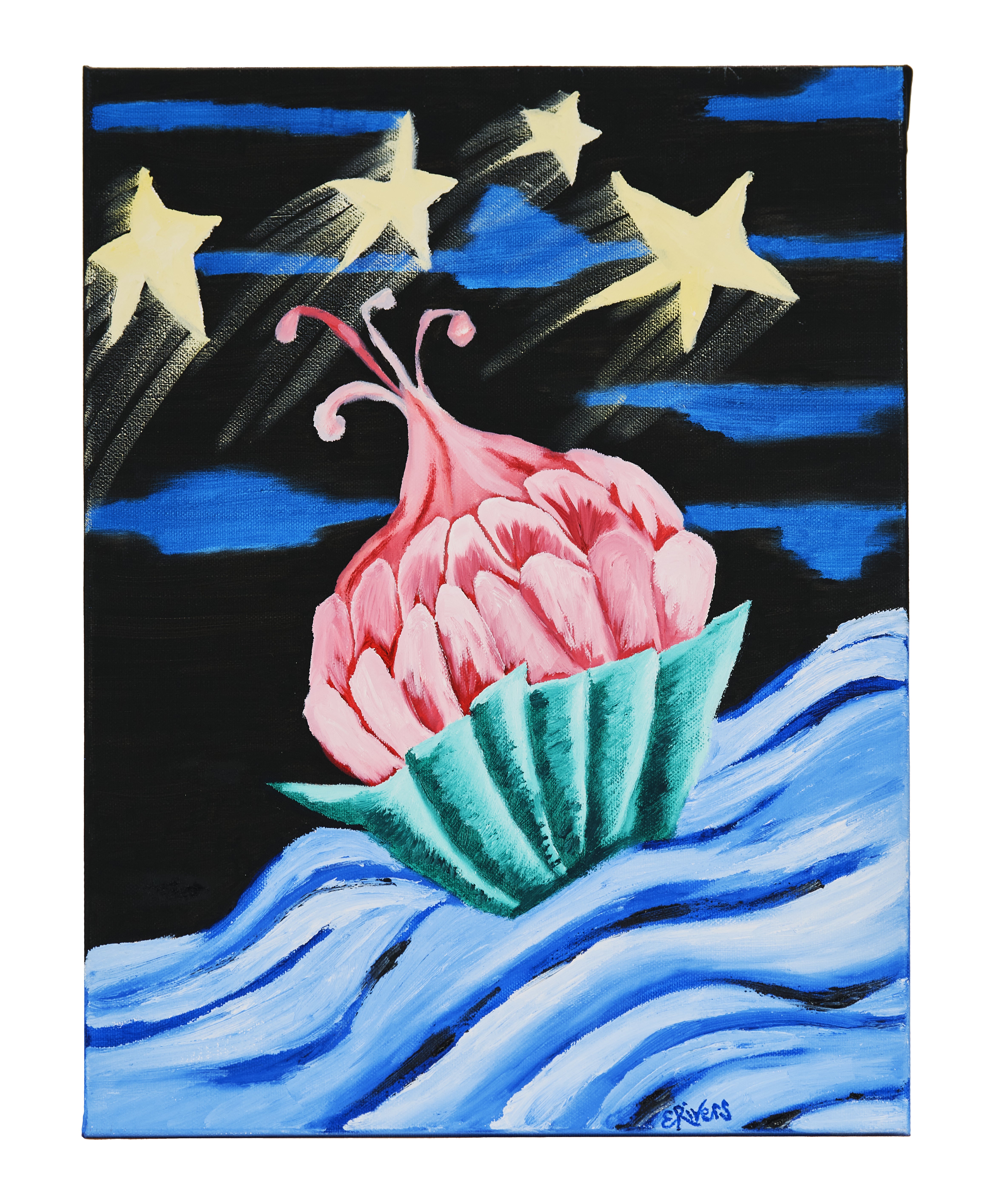 35cm x 45cm by Ezekiel Rivers