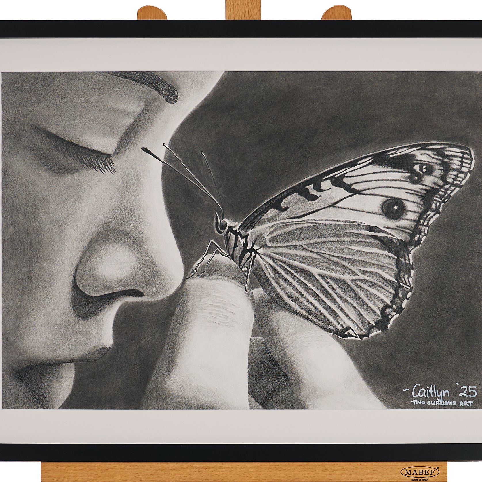 87cm x 62cm by Two Swallows Art - Caitlyn Lee