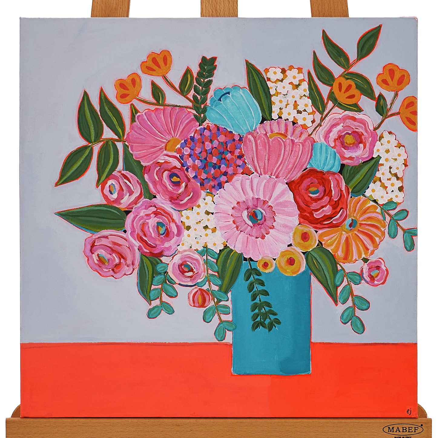 46cm x 46cm by Elizabeth J Art