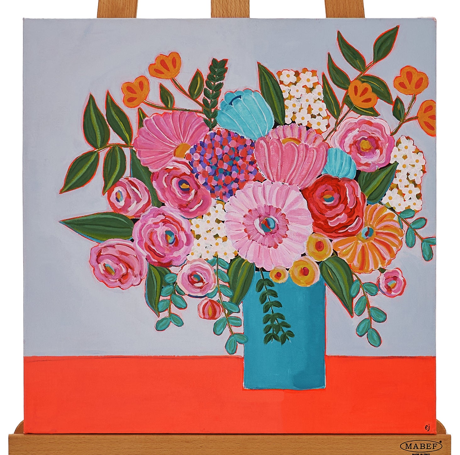 46cm x 46cm by Elizabeth J Art