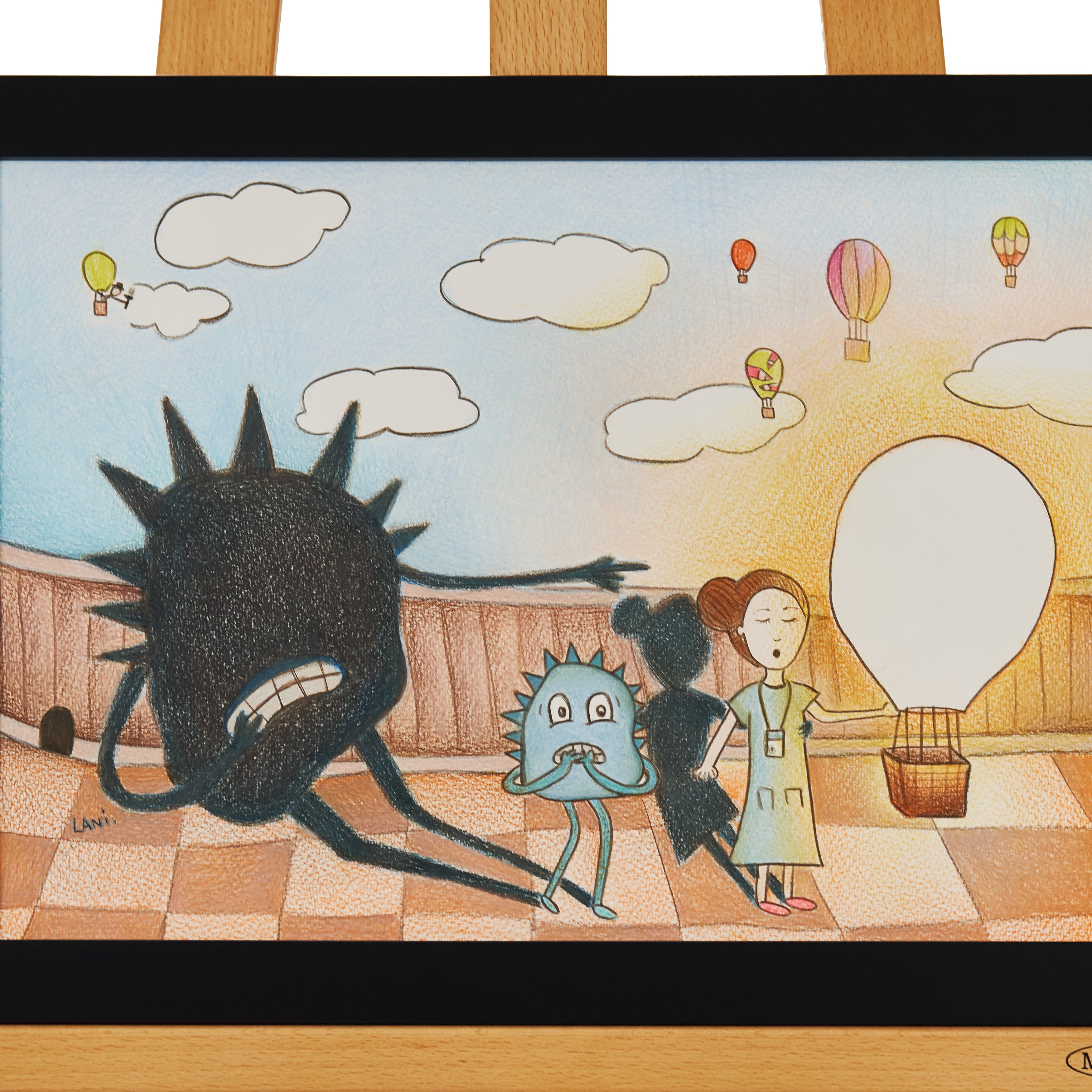 47cm x 35cm by Lani's Art by Alana Sawrey