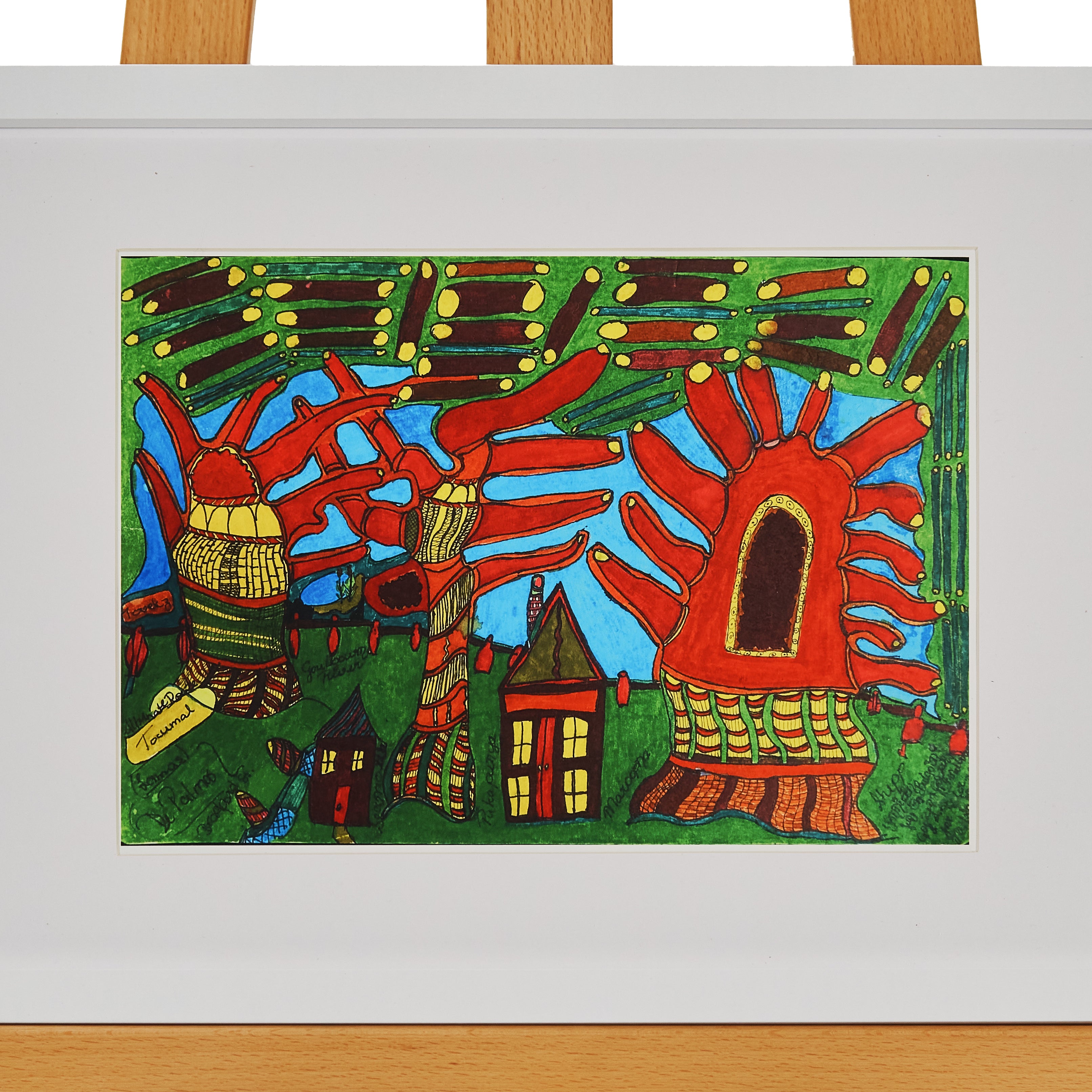 45cm x 33cm by Aunty Lavern