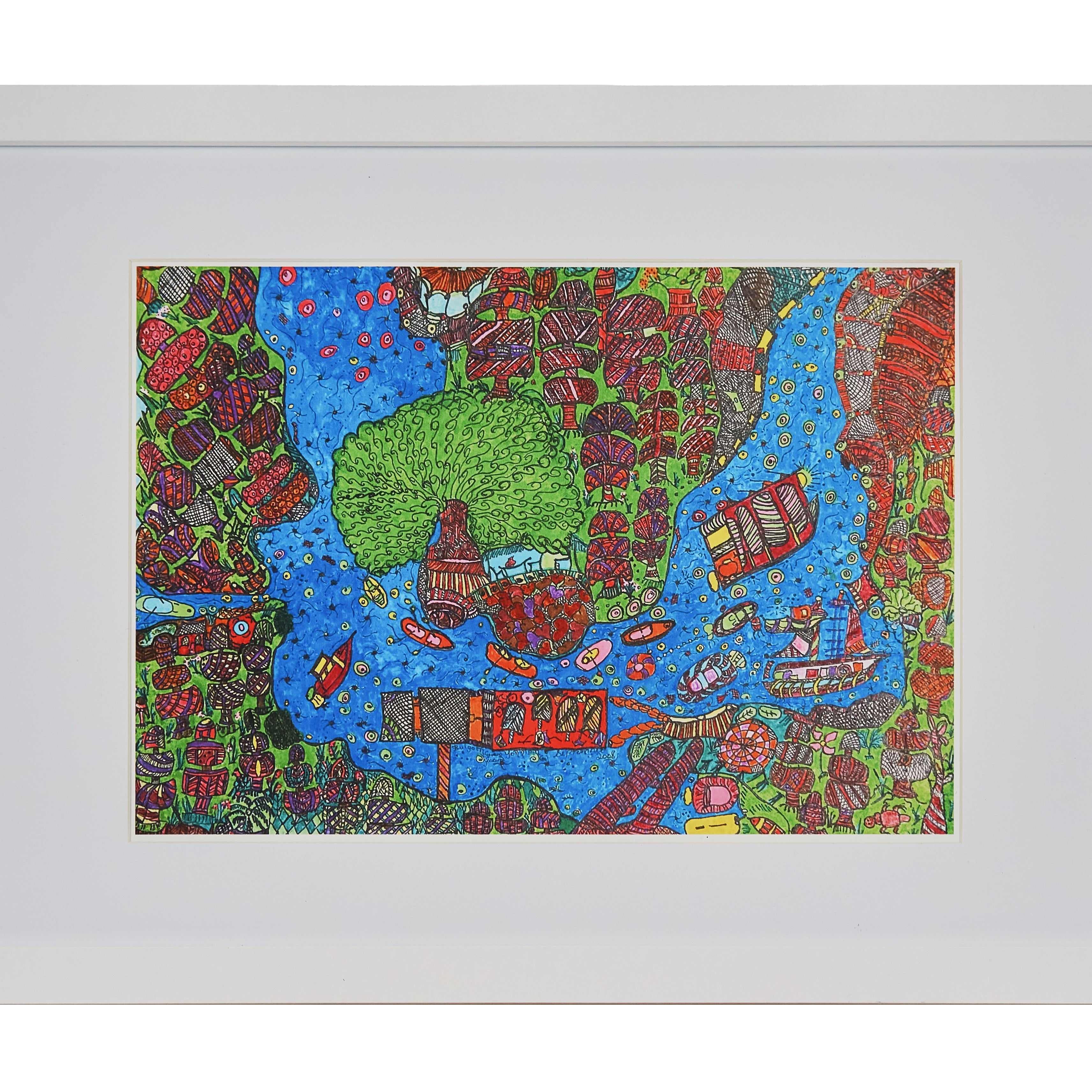 45cm x 33cm by Aunty Lavern