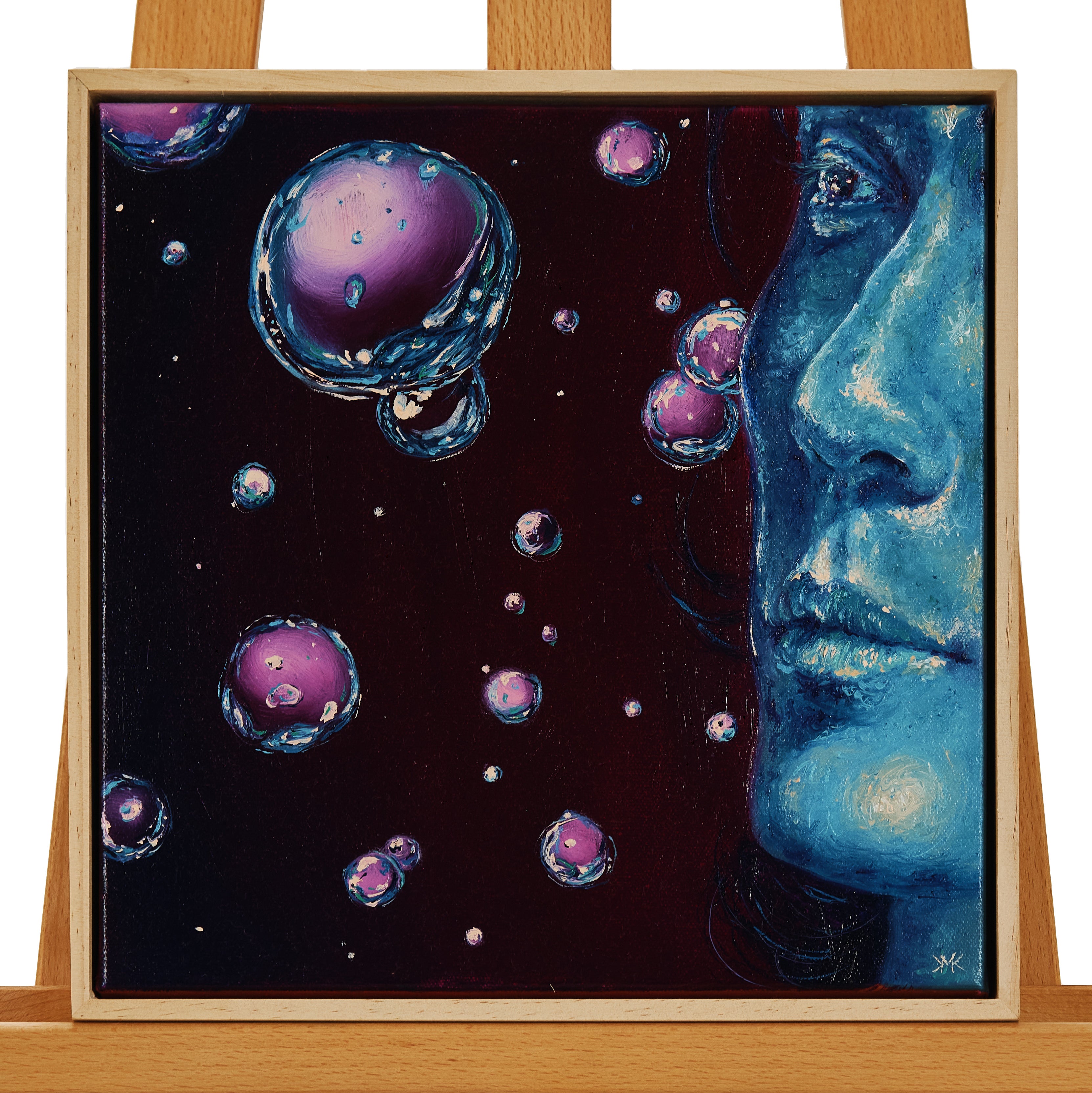 33cm x 33cm  by Kar Mun Kwang