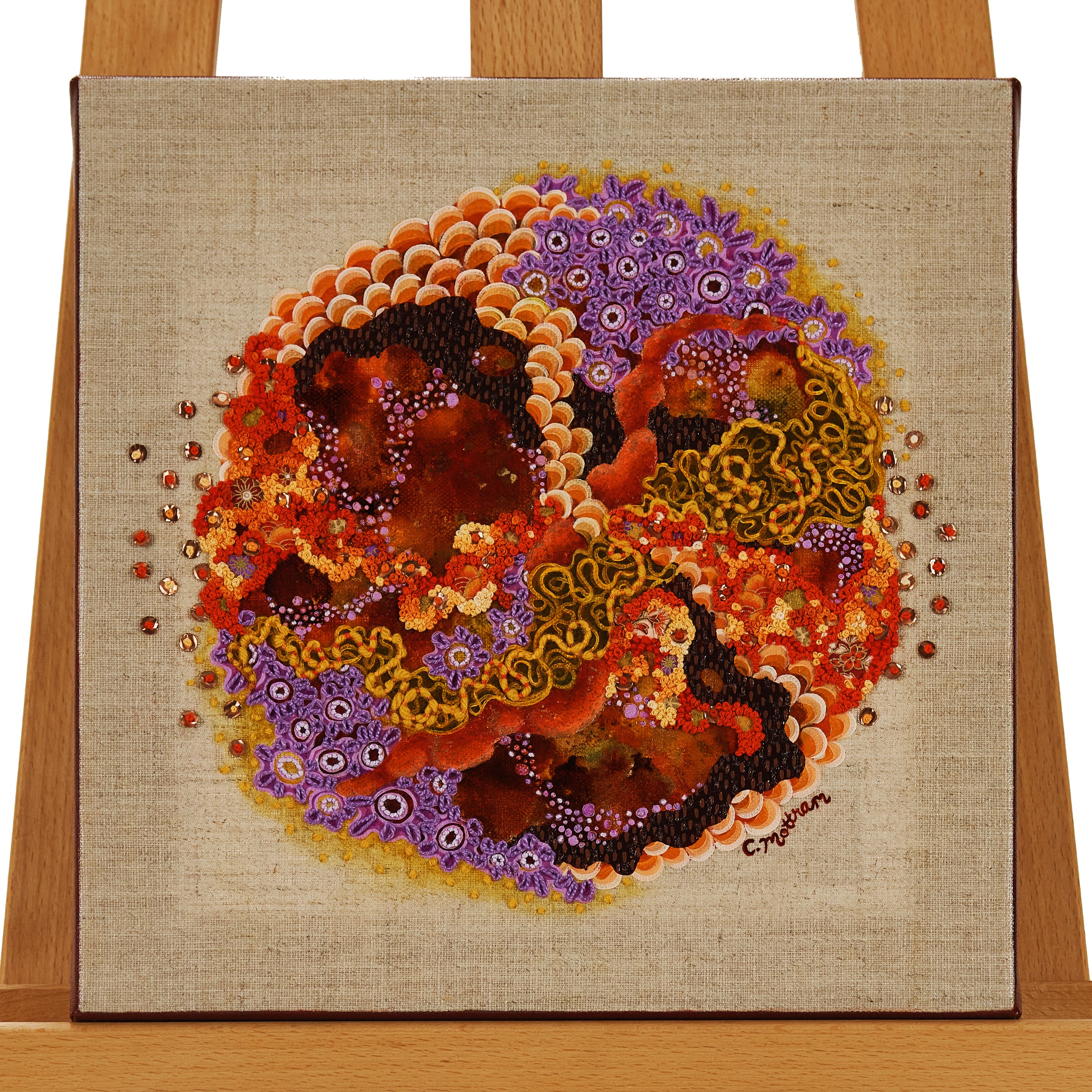 30cm x 30cm by Clara Mottram