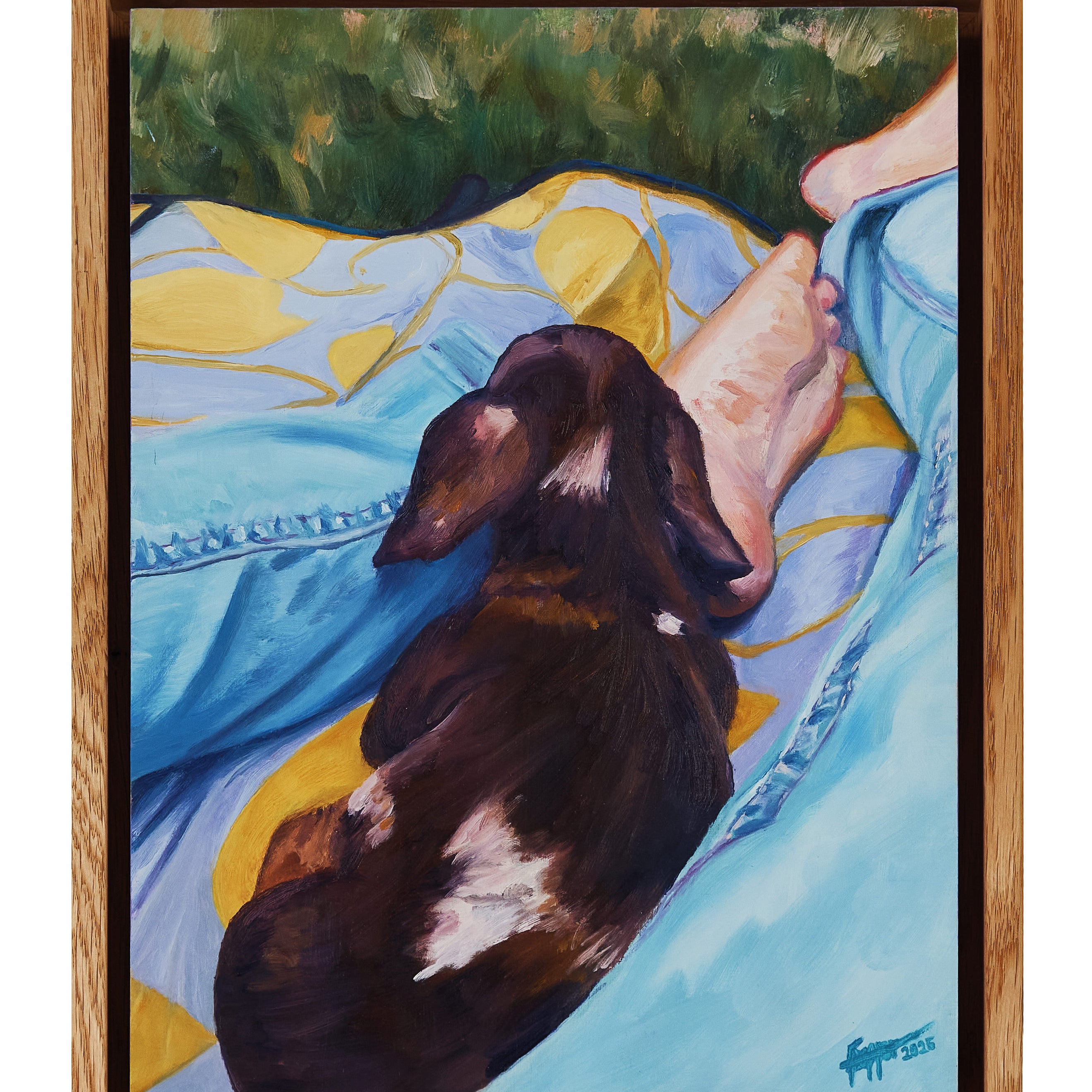 26cm x 34cm by Liz Pepper | Colour of October