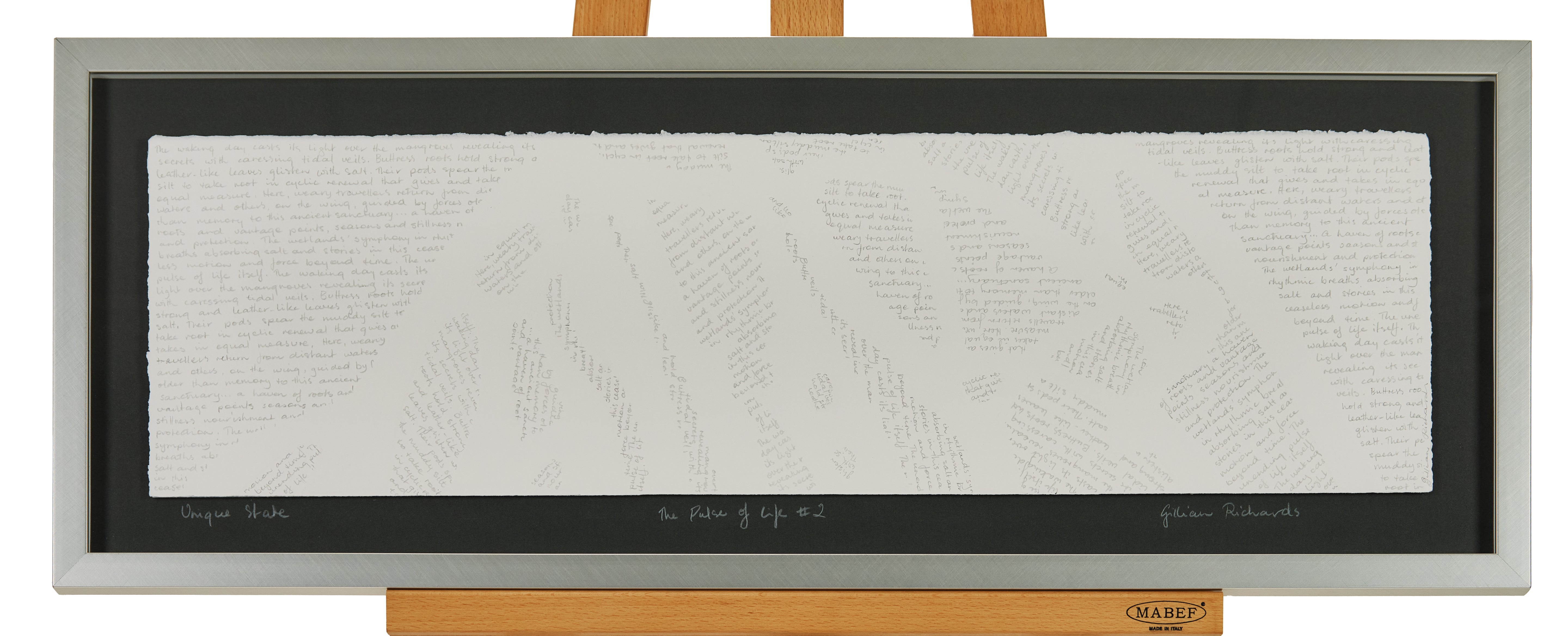 33cm x 87cm  by Gillian Richards