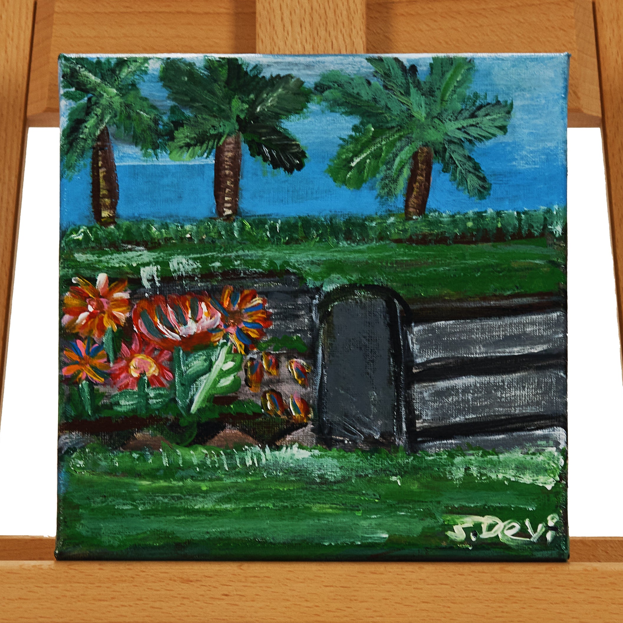 20cm x 20cm by Jan Devi