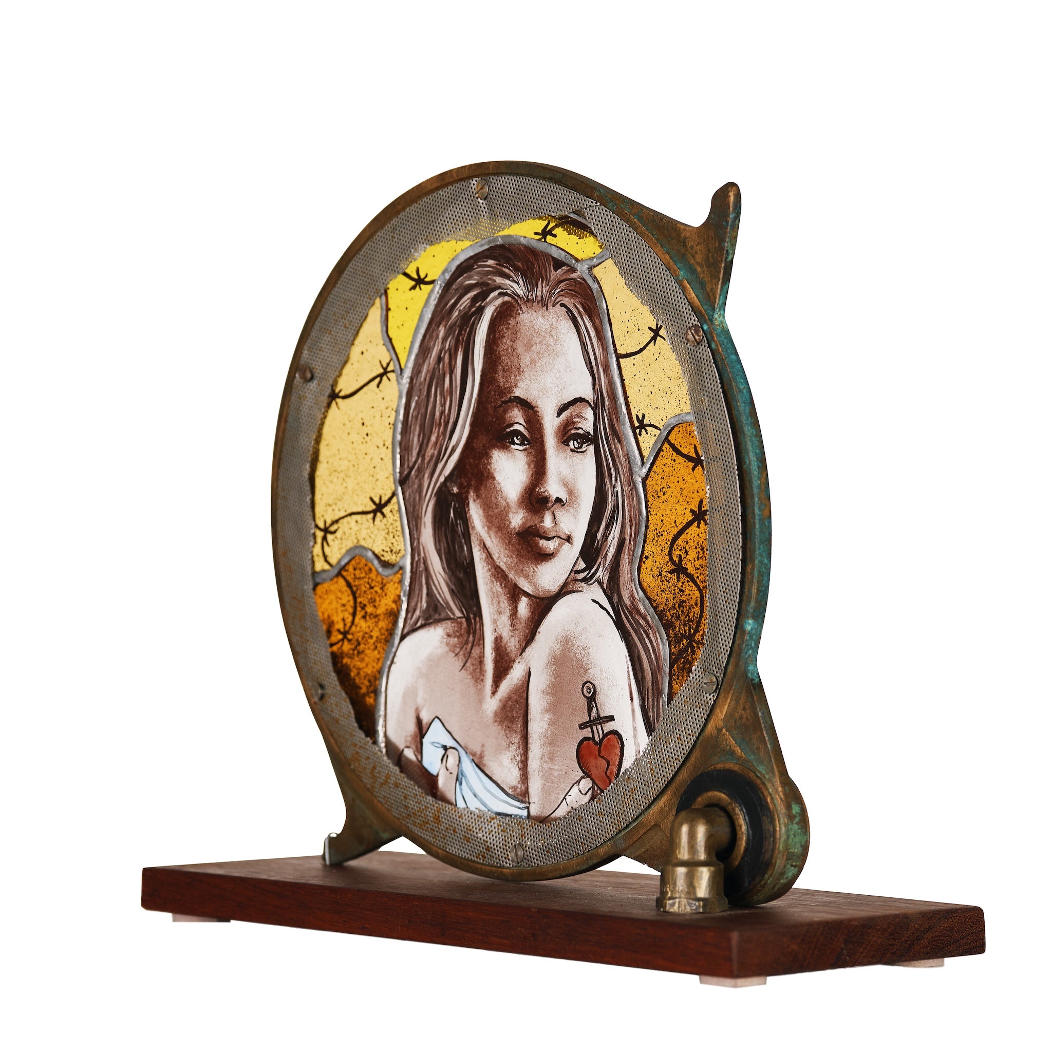 30cm x 30cm  by Lucille Van Lighten