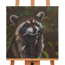 Load image into Gallery viewer, Joyful Raccoon by Kerry Beazleigh
