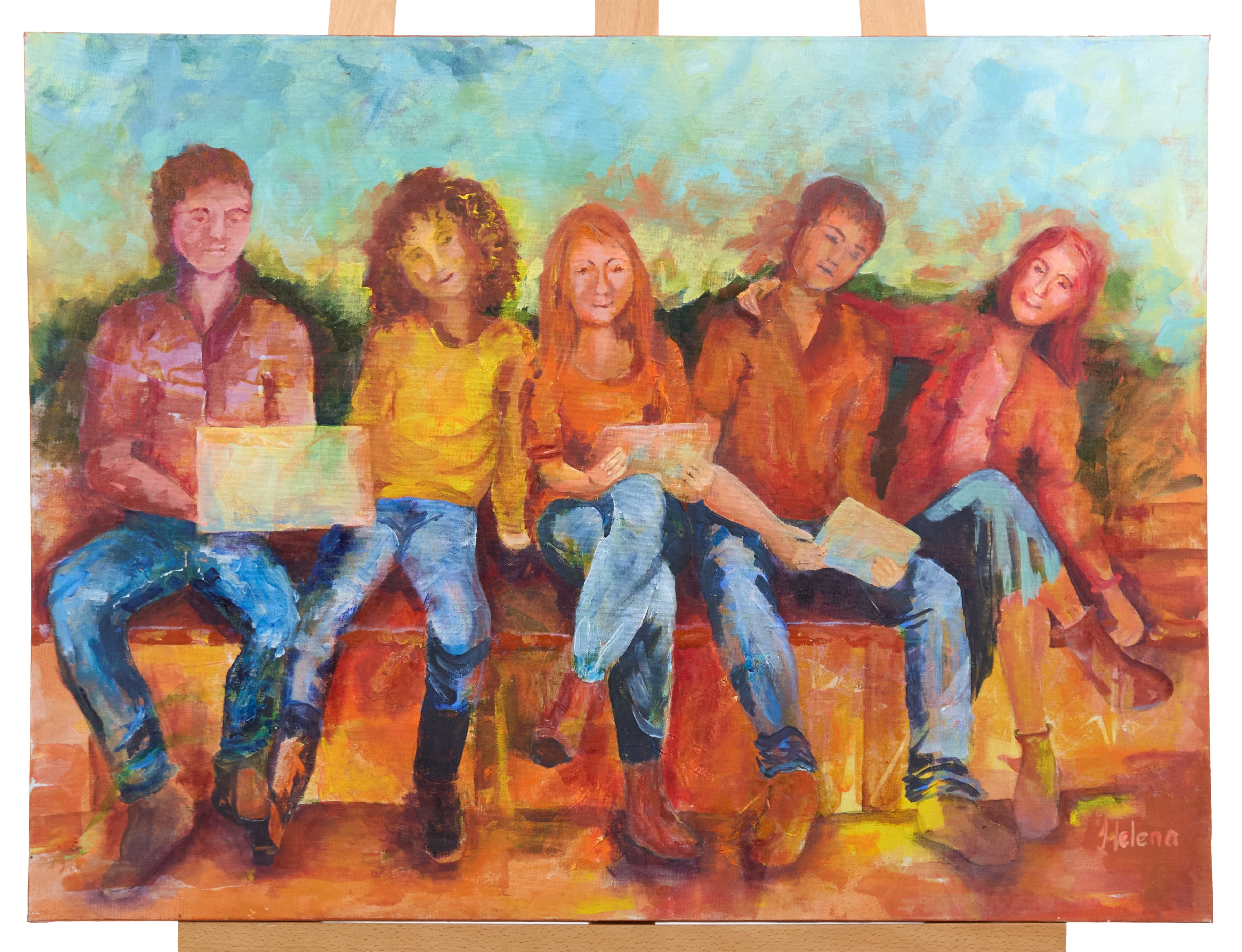 80cm x 60cm by H♥️art