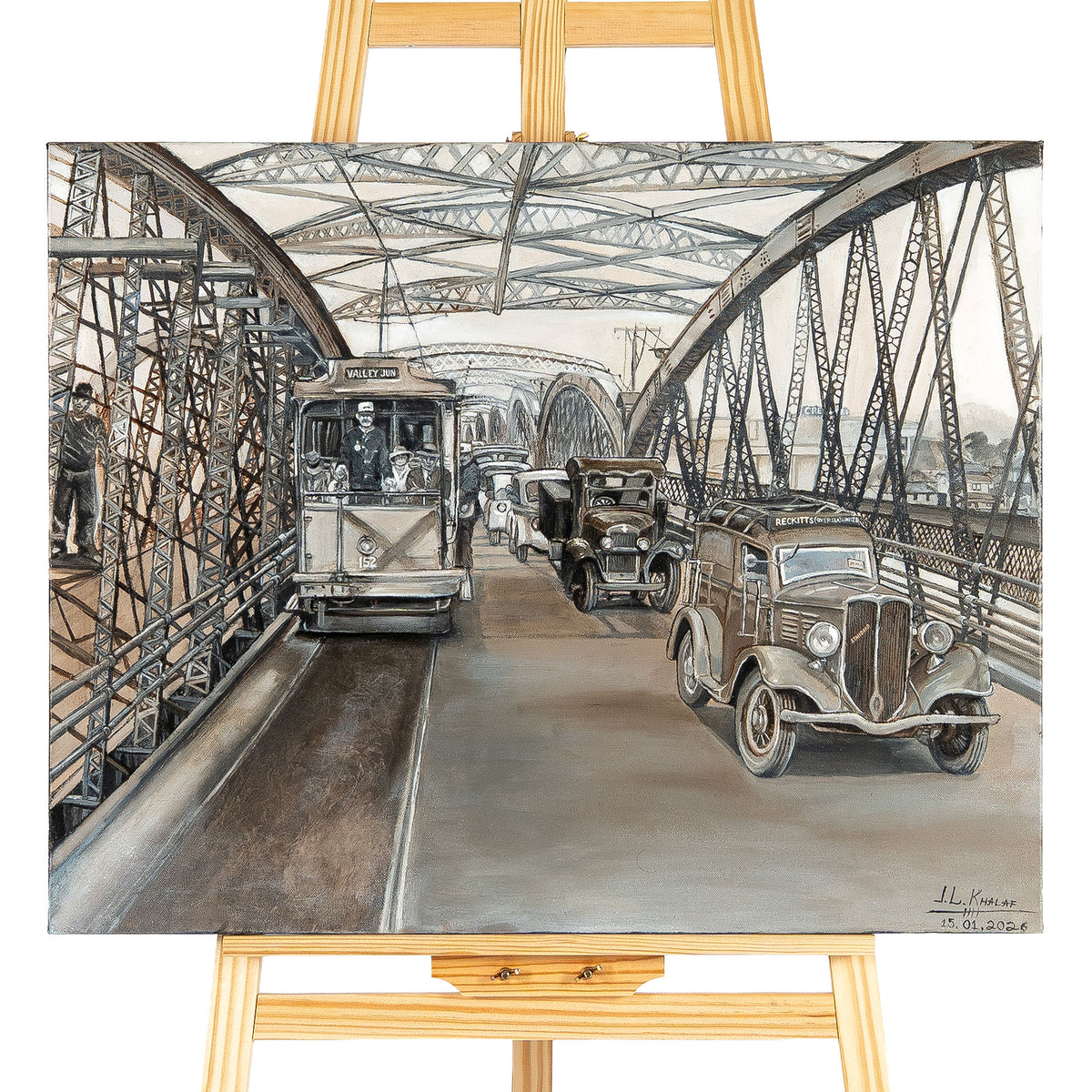 Queen Victoria Bridge 1940s by Jordan Khalaf
