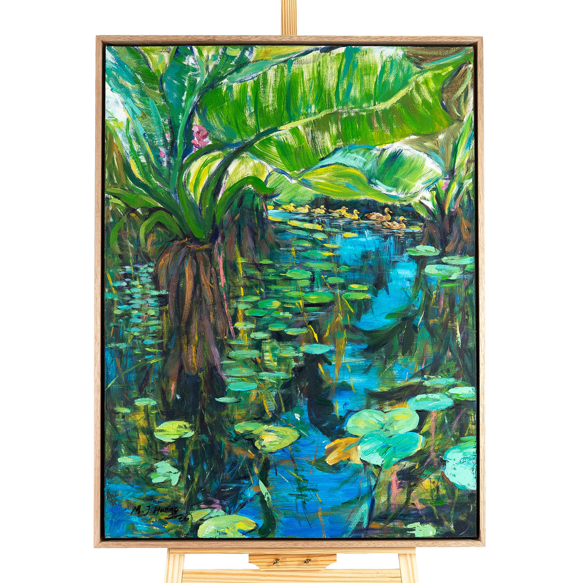 Lotus Pond by Johnny Huang