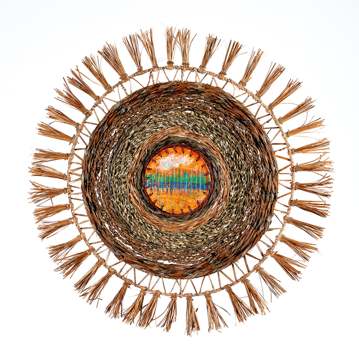 Tondo: Air Waves by Judith Wolski