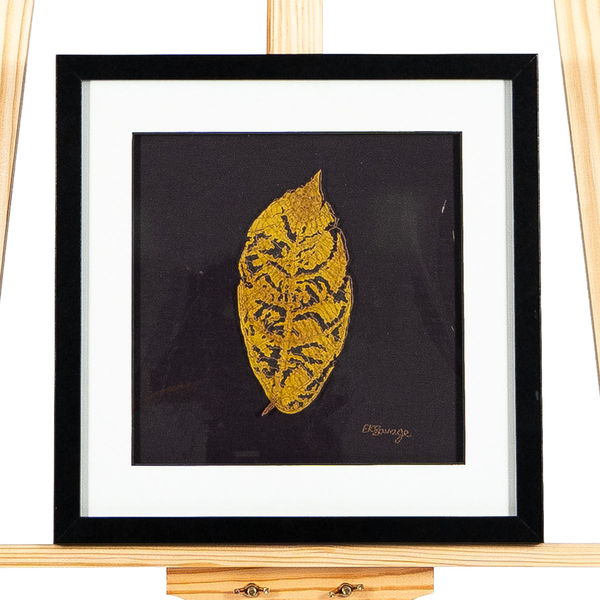 Ice Cream Bean Leaf by Kate Savage