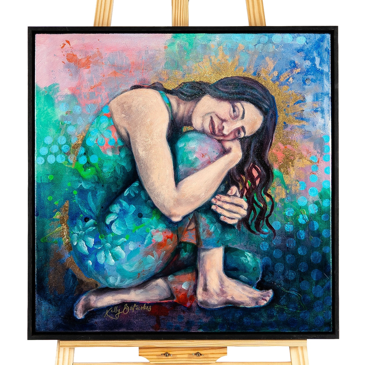 Holding Quiet by Kelly Batsiokis Art