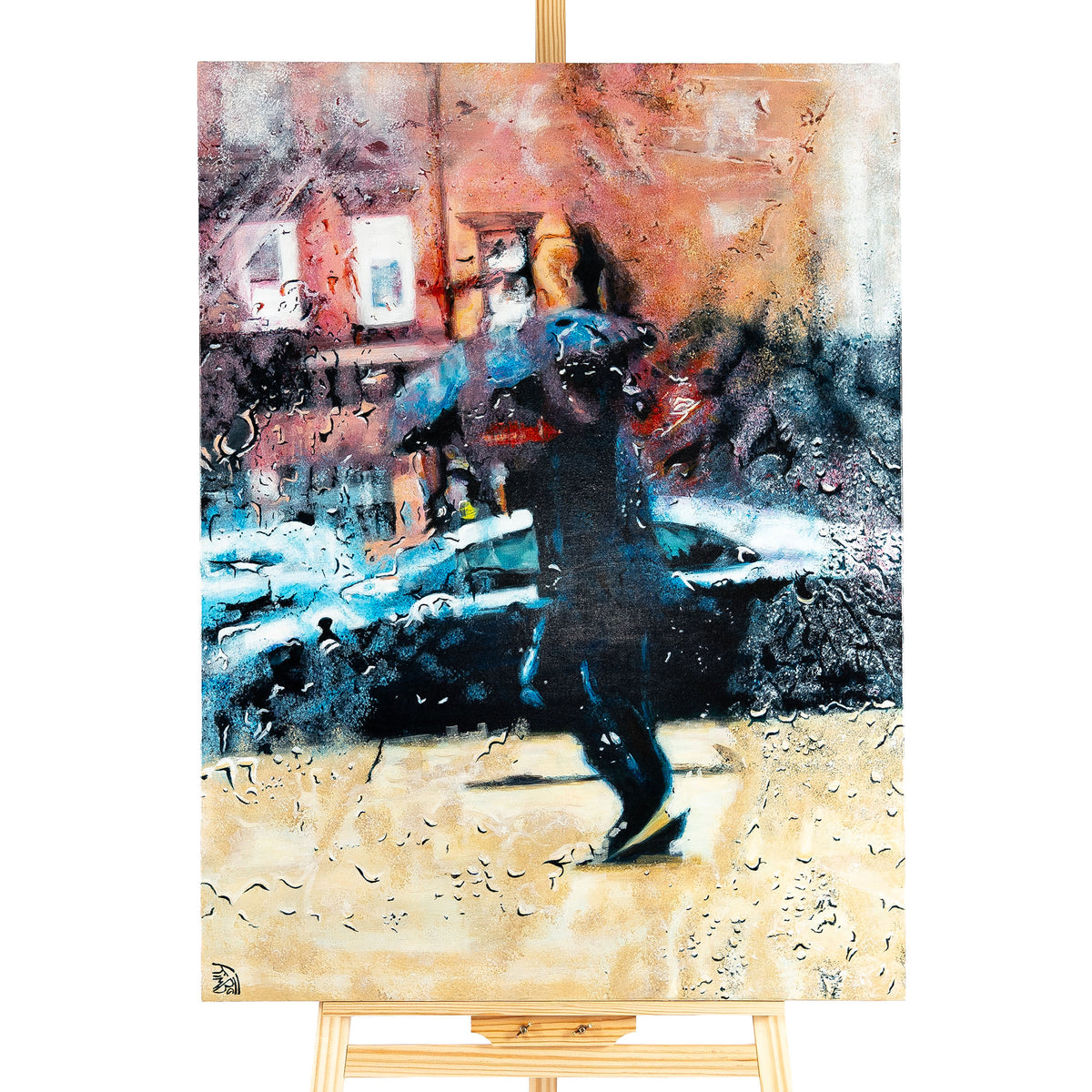 View Through a Rainy Day Window 2 by Kim Ball