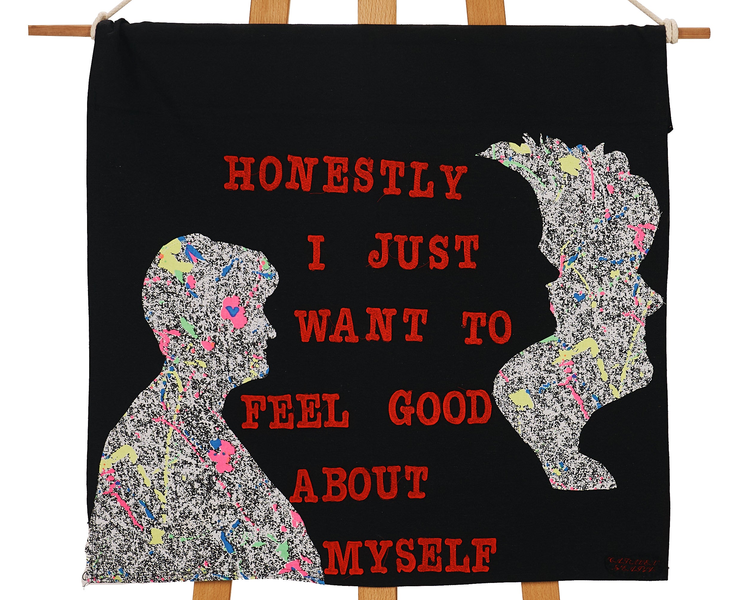 77cm x 75cm by Carmen Seaby