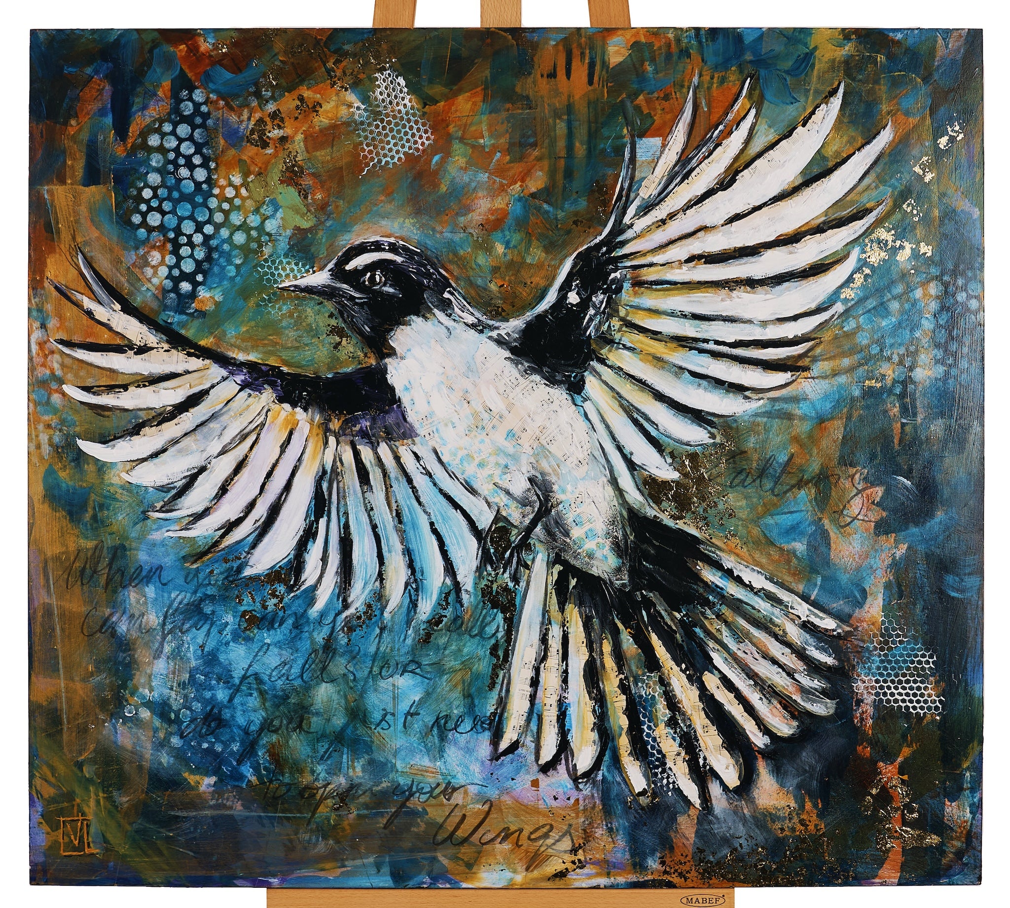 101cm x 91cm by Lucille van Ligten